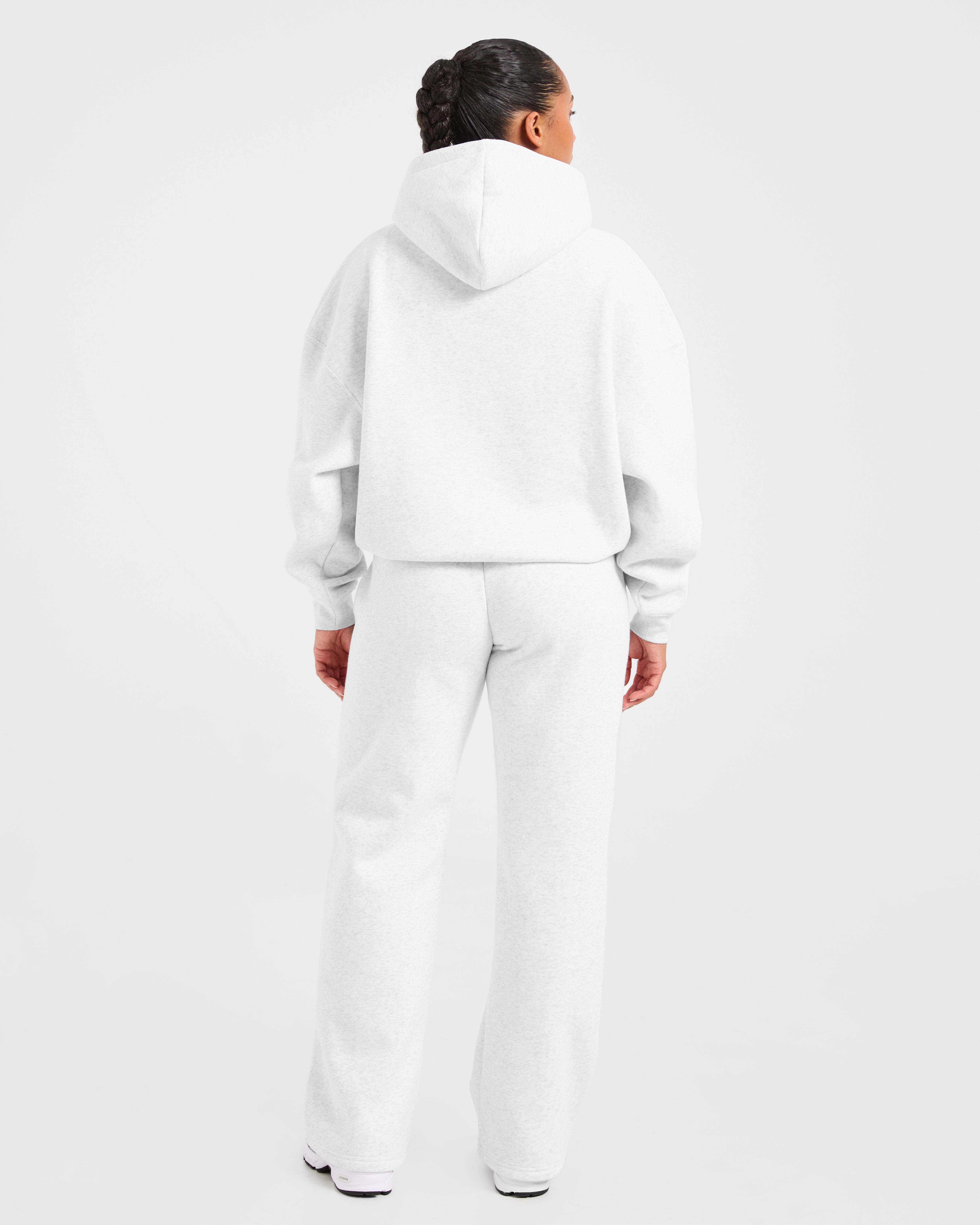 Varsity 2.0 Oversized Straight Leg Joggers - Heather Gris