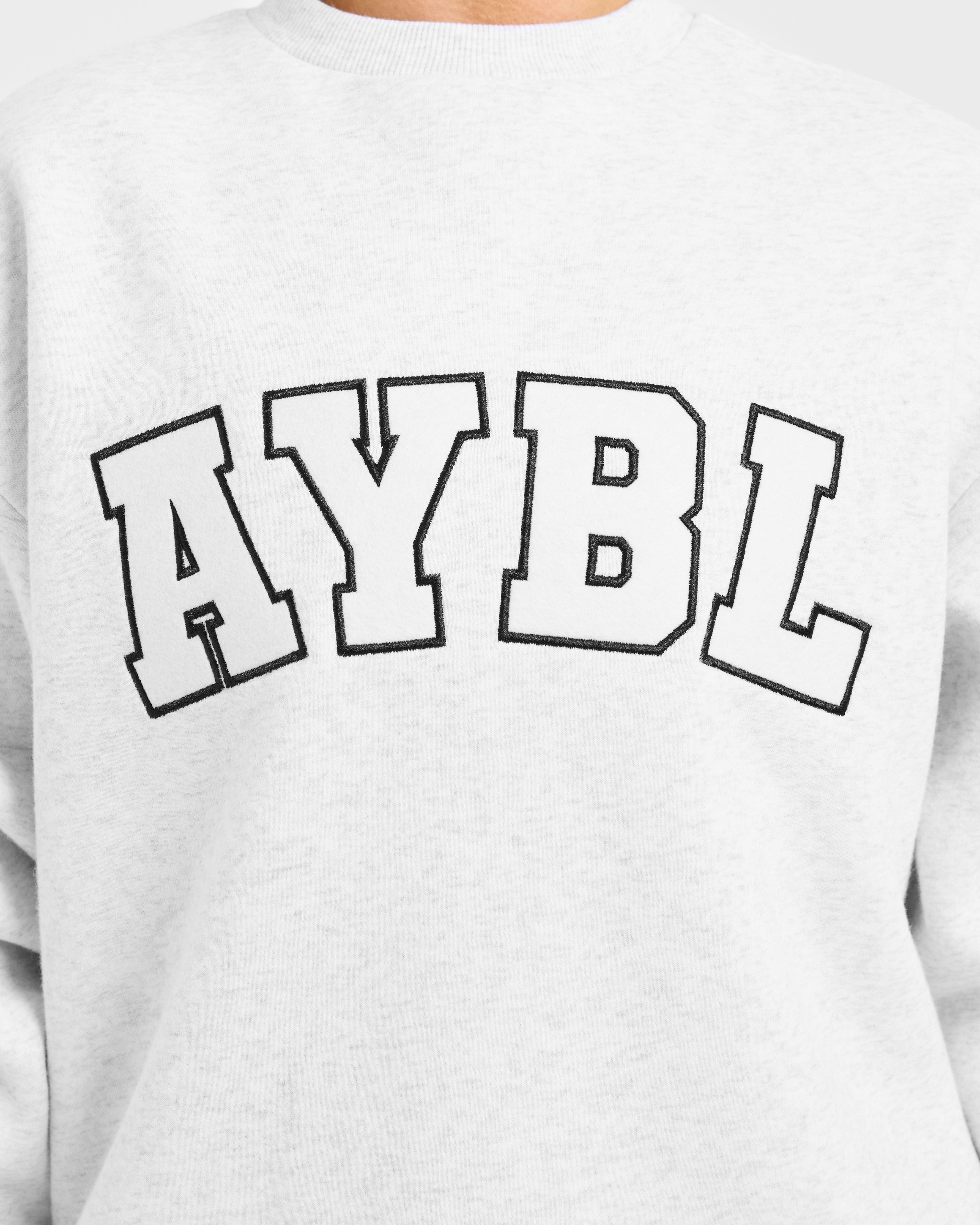 Varsity 2.0 Oversized Sweatshirt - Heather Gris