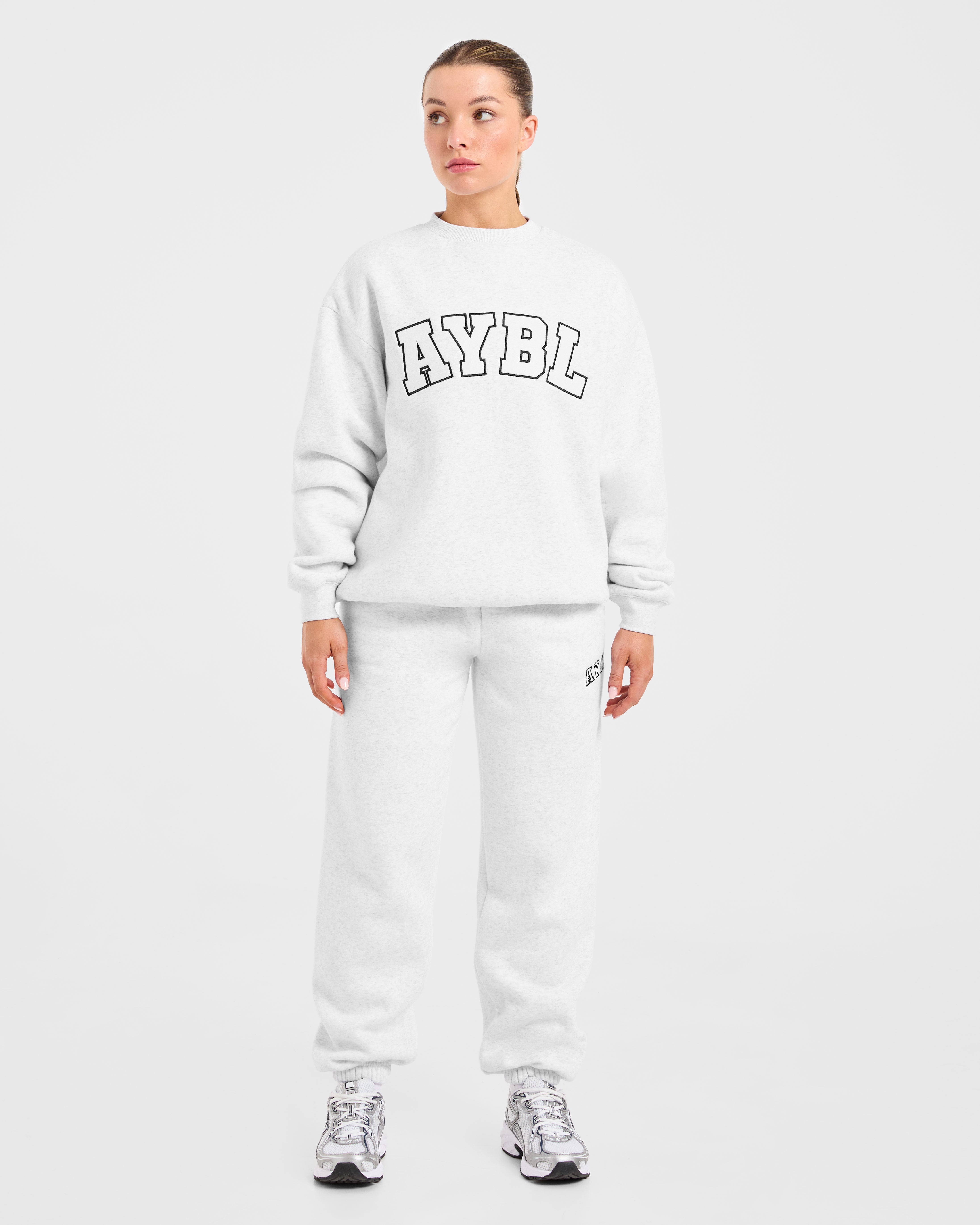Varsity 2.0 Oversized Sweatshirt - Heather Gris