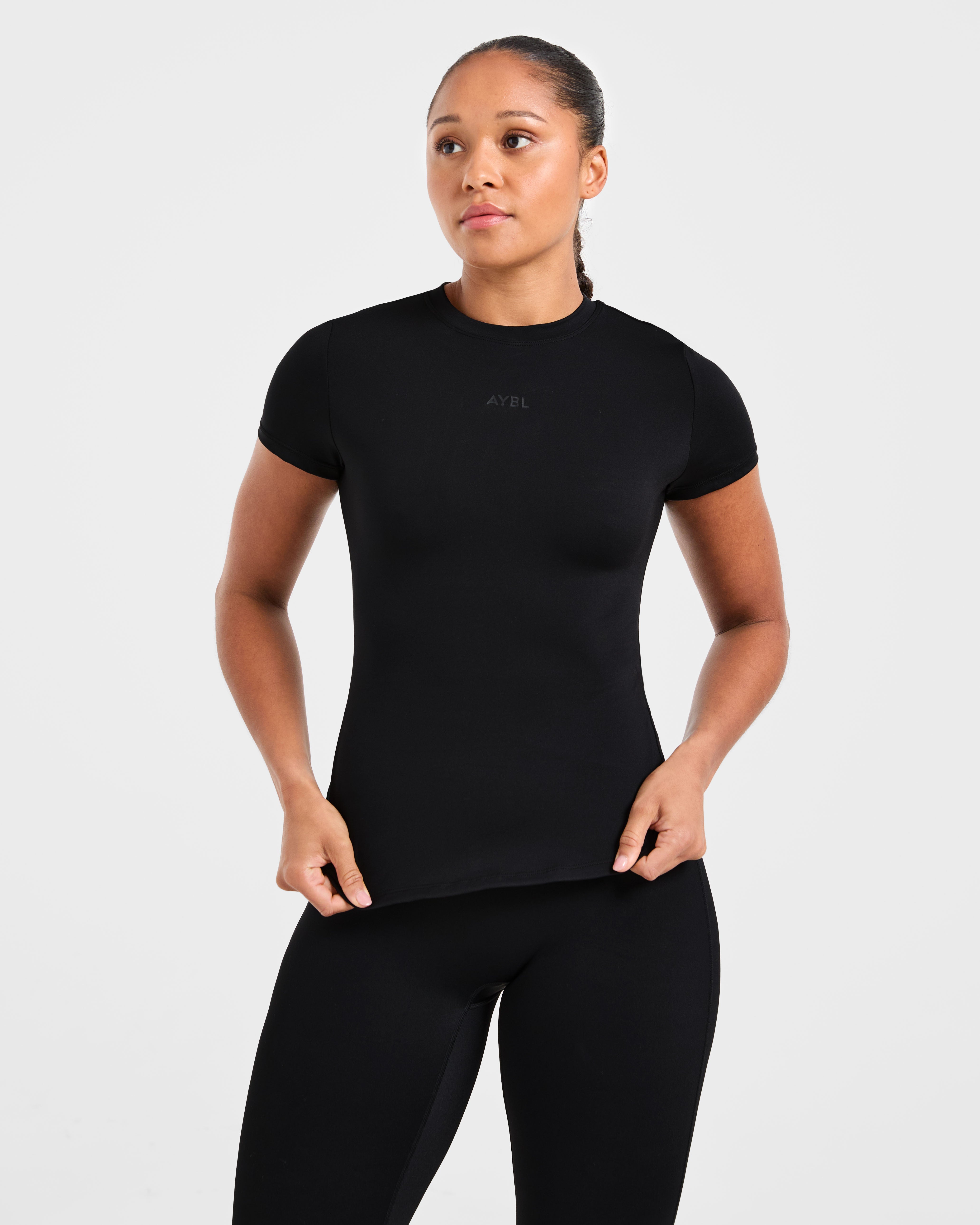 Sculpt T Shirt - Noir