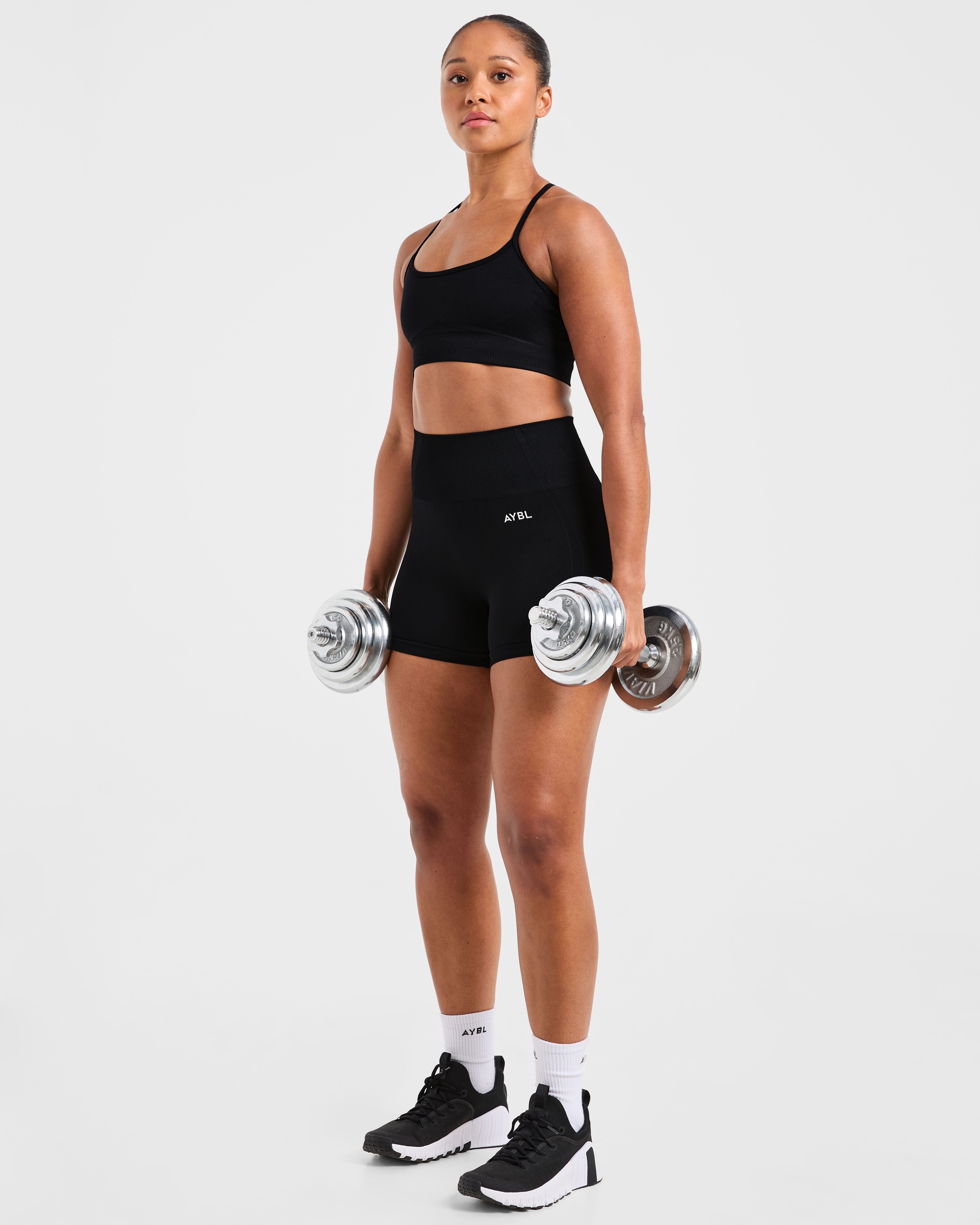 Empower Seamless Sports Bra - Noir