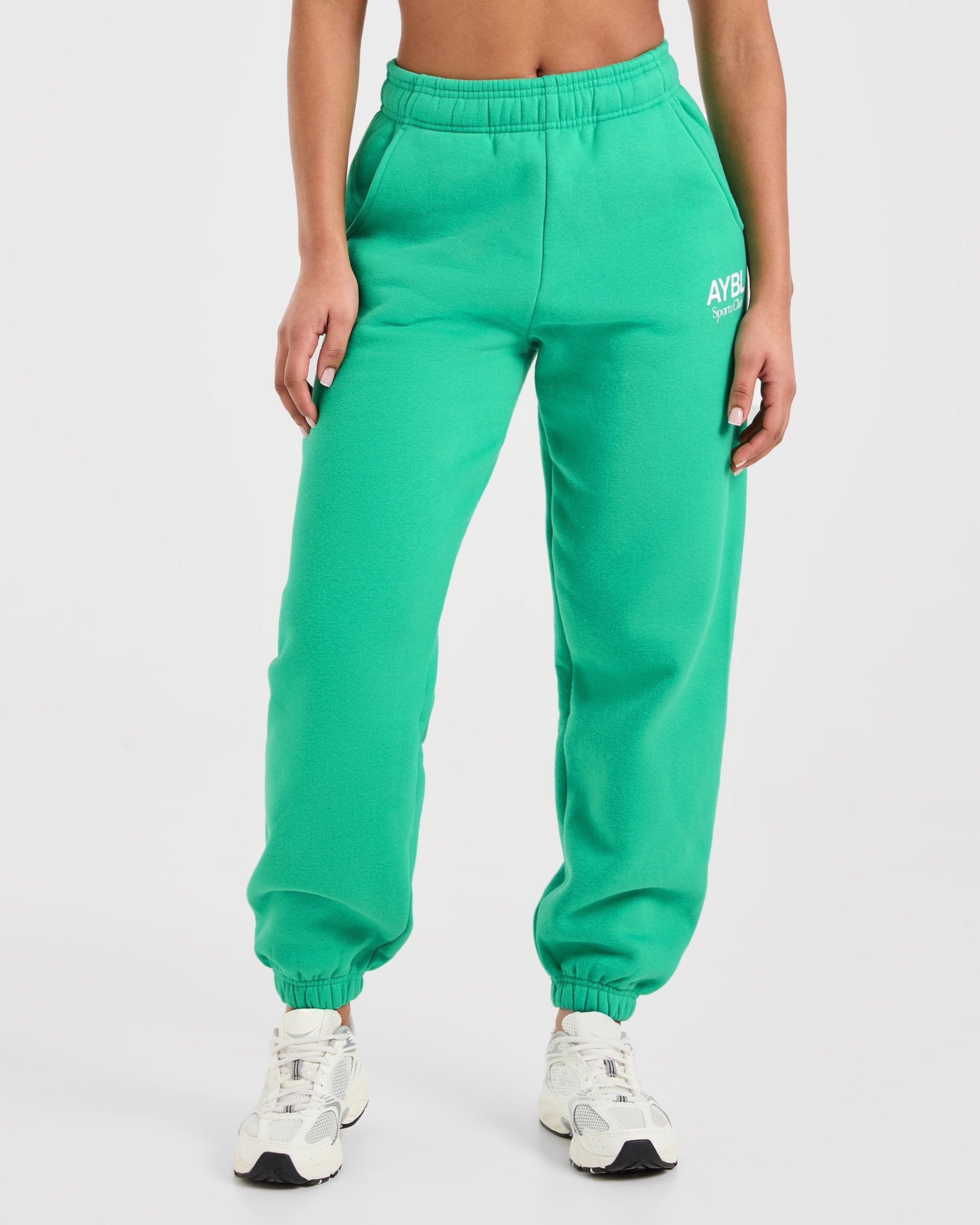 AYBL Sports Club Oversized Joggers - Racing Vert