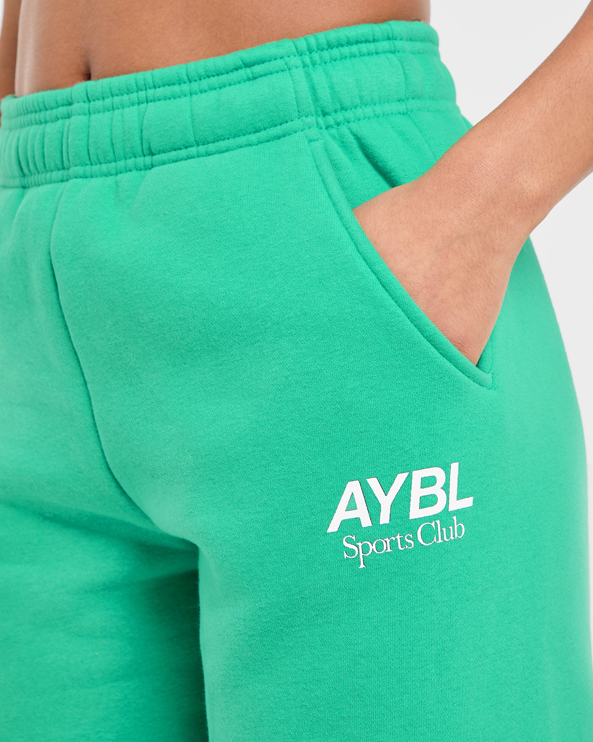 AYBL Sports Club Oversized Joggers - Racing Vert