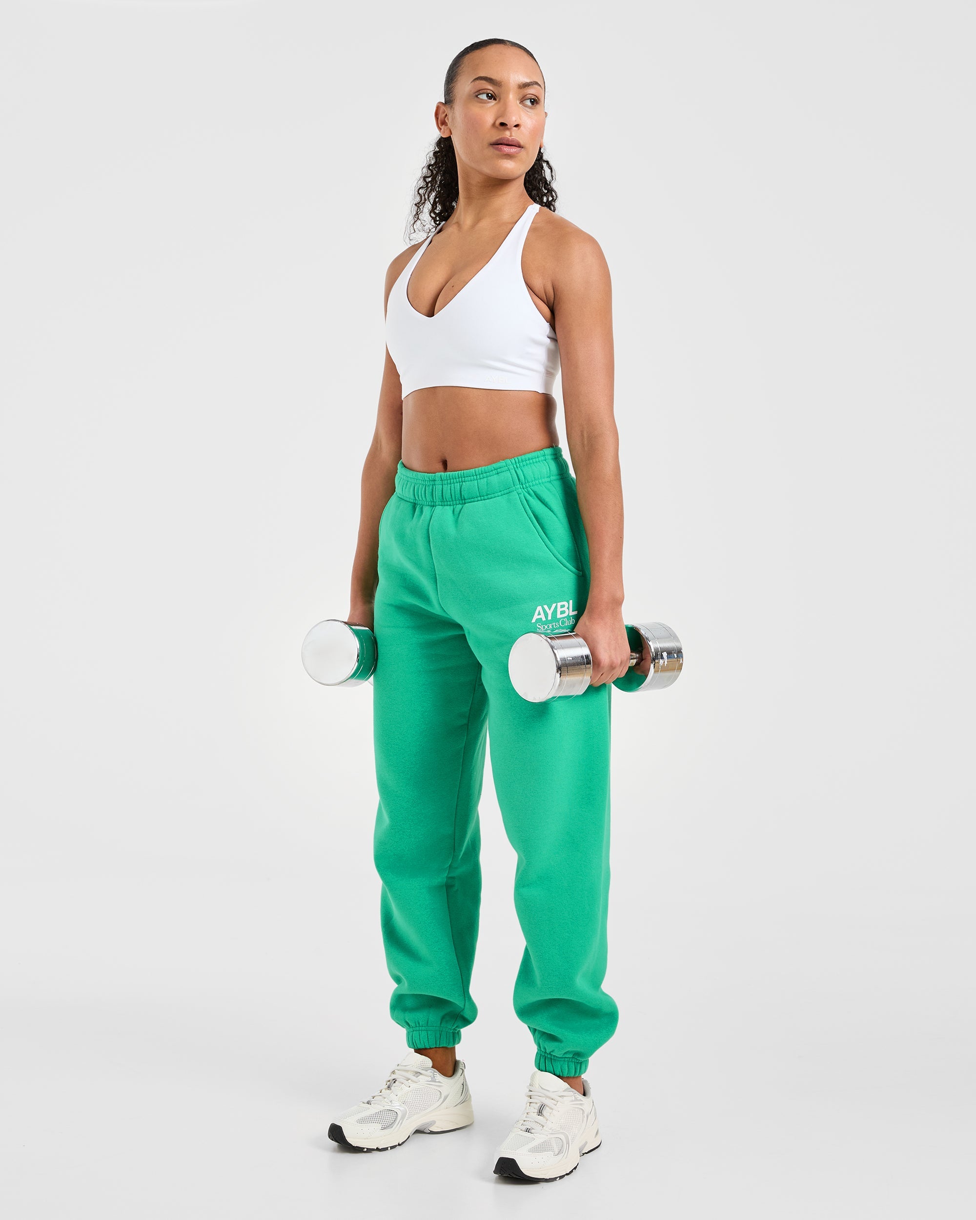 AYBL Sports Club Oversized Joggers - Racing Vert
