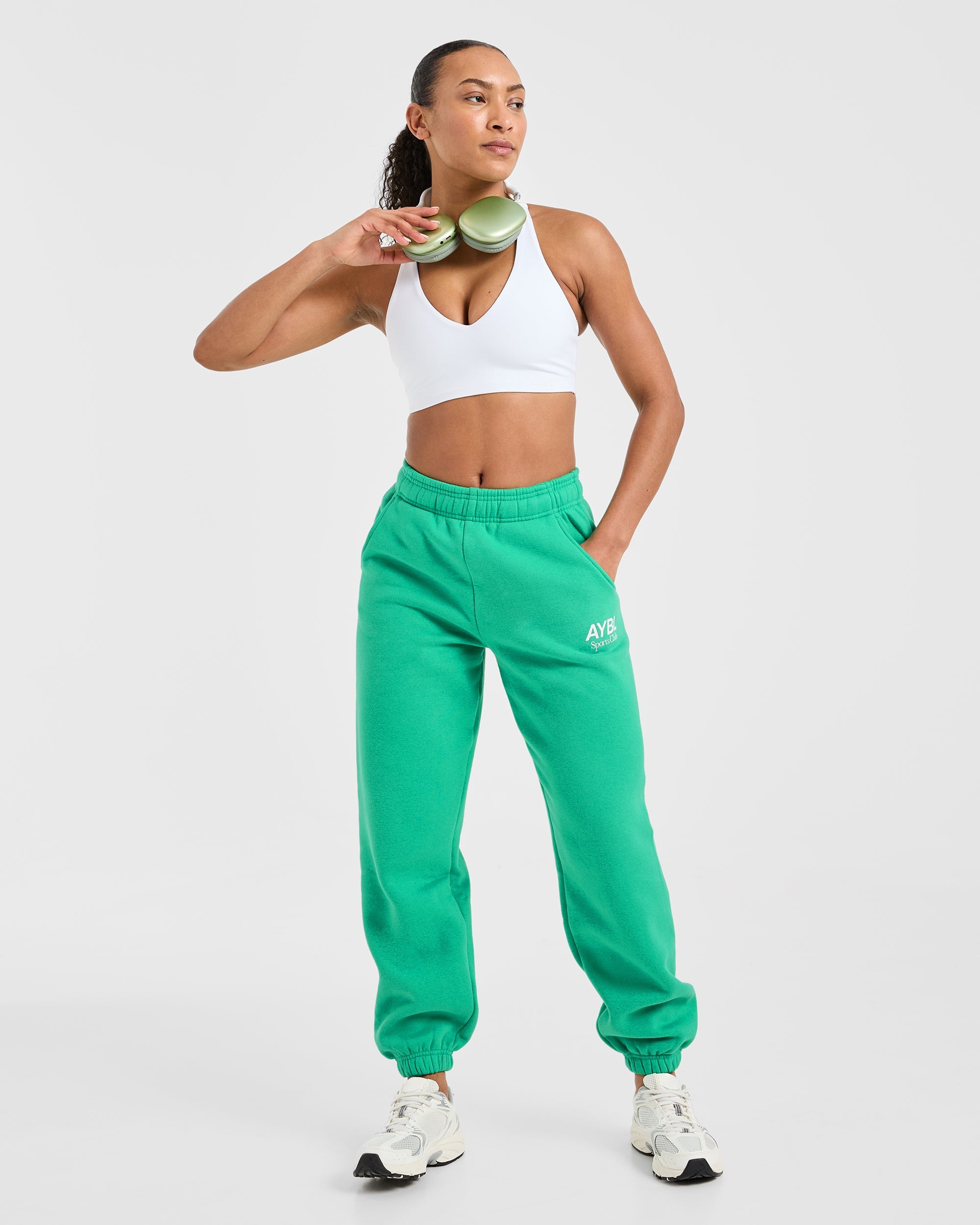 AYBL Sports Club Oversized Joggers - Racing Vert