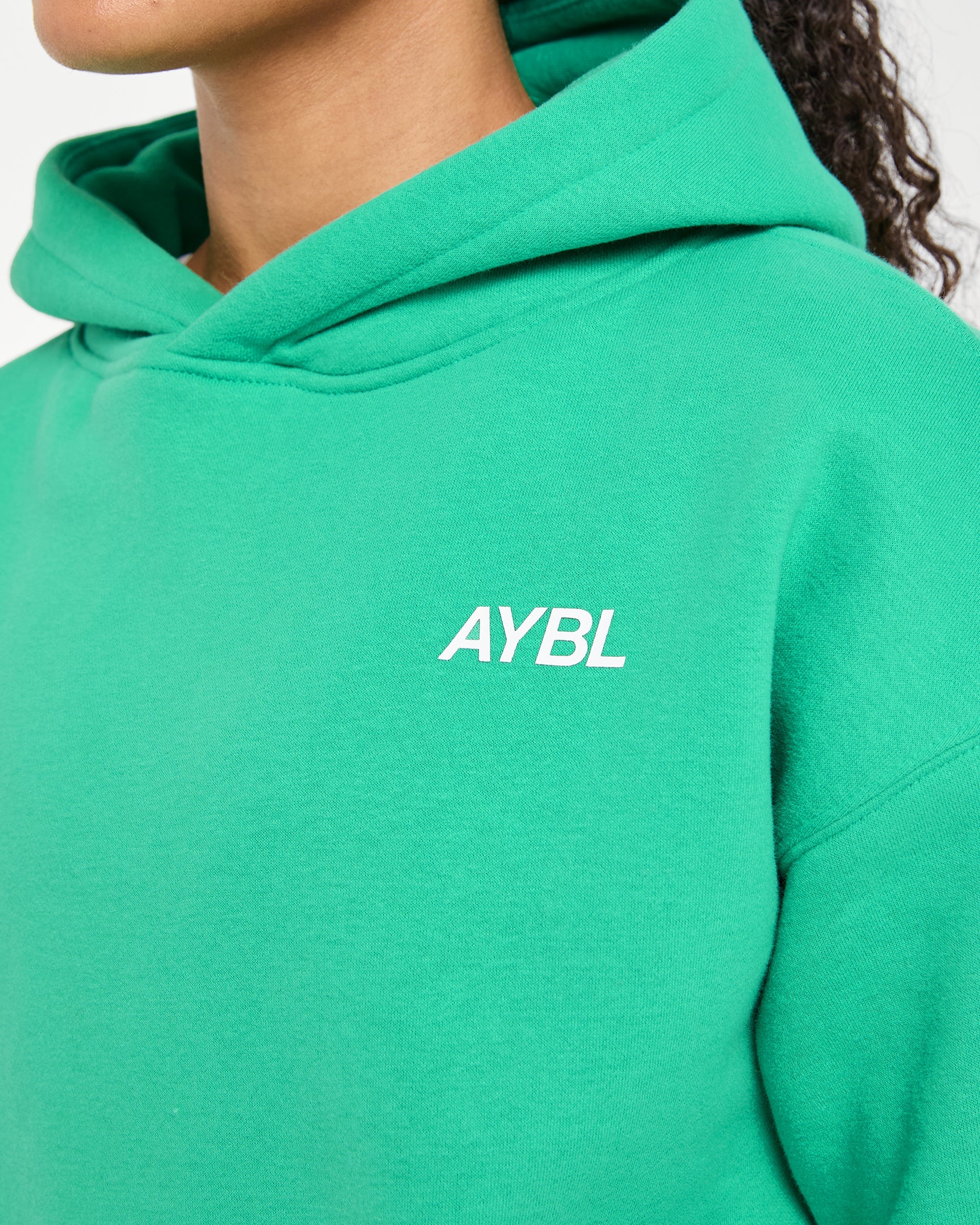 AYBL Sports Club Oversized Hoodie - Racing Vert