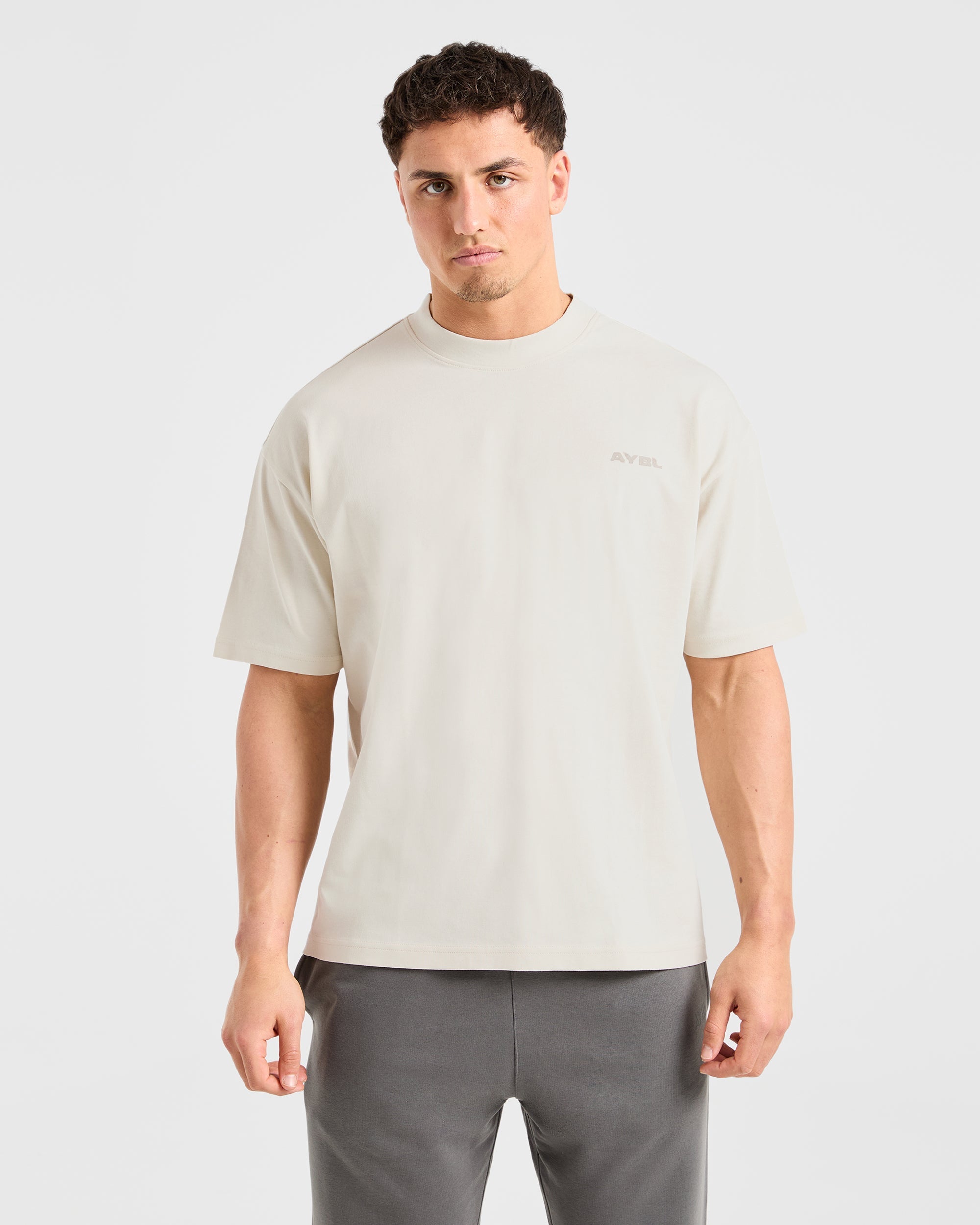 Blur Oversized T Shirt - Off Blanc