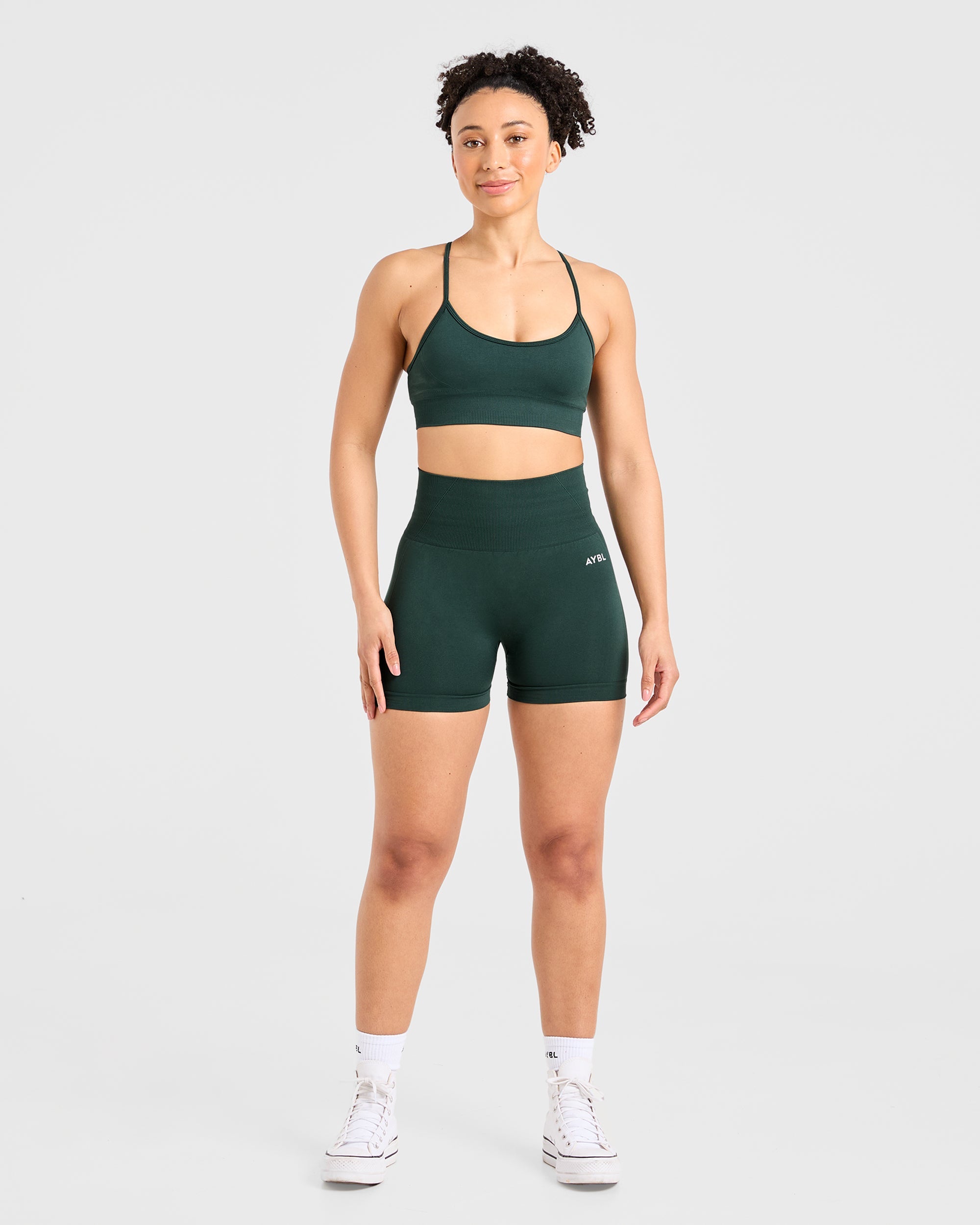Empower Seamless Sports Bra - Dark Vert