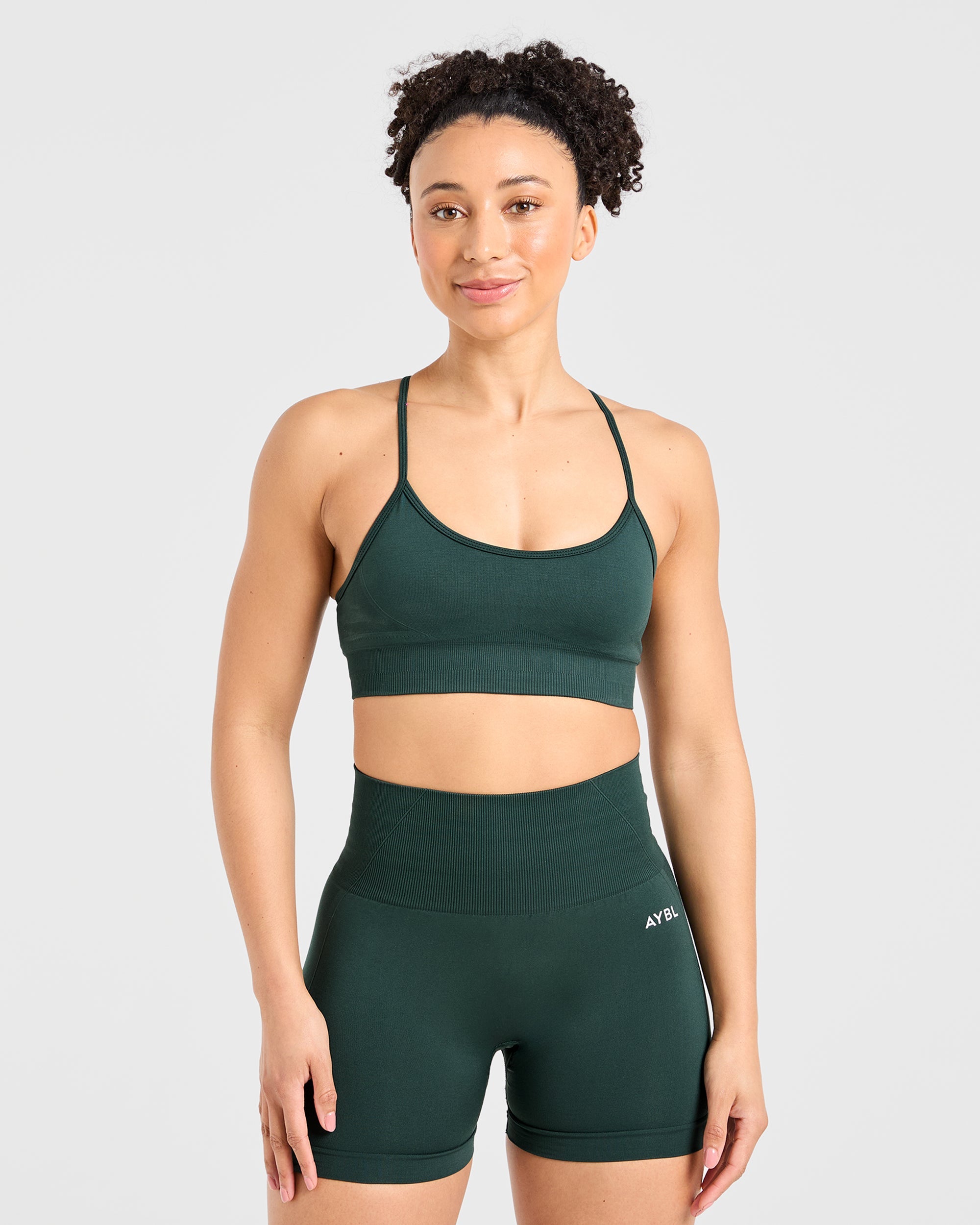 Empower Seamless Sports Bra - Dark Vert