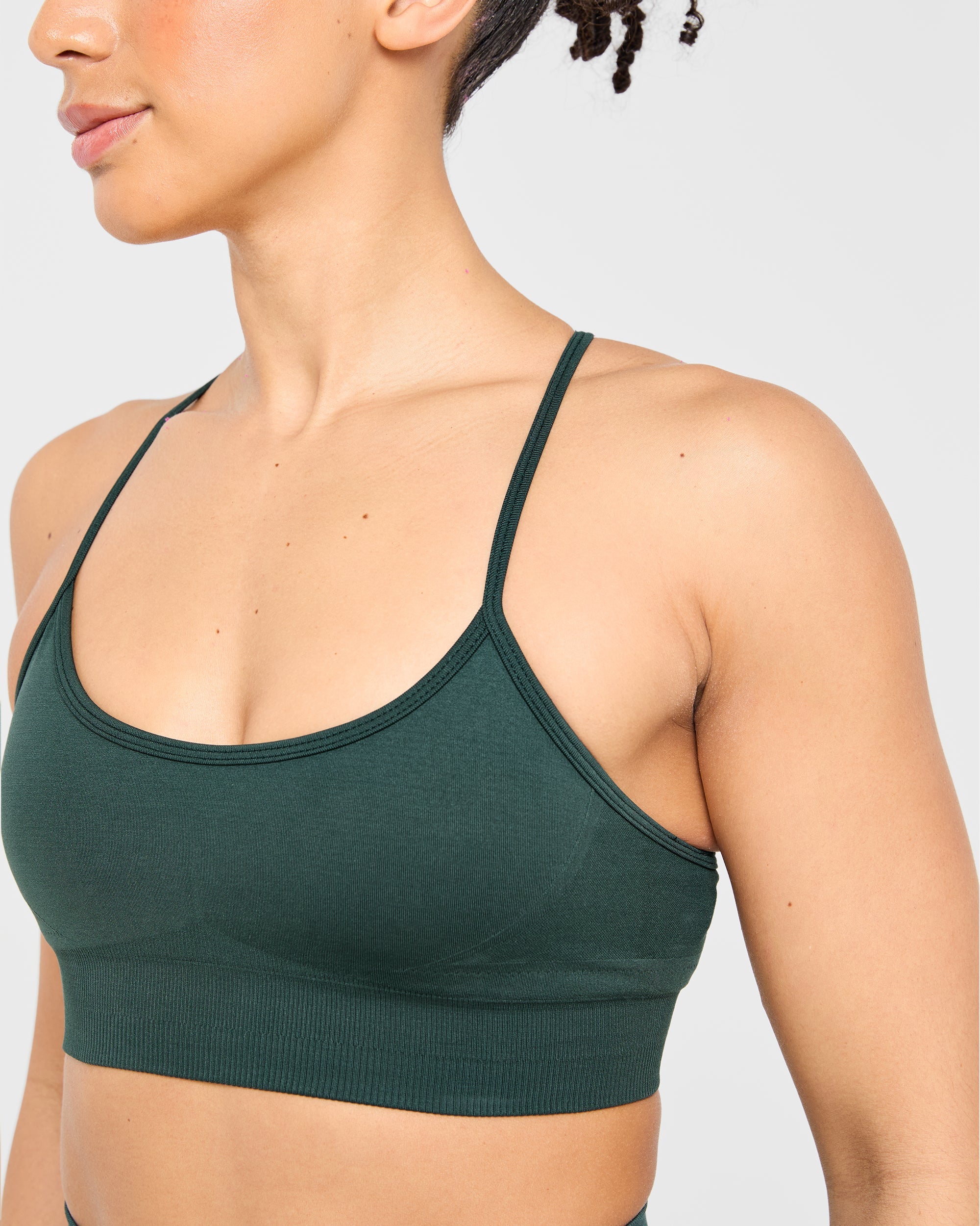 Empower Seamless Sports Bra - Dark Vert