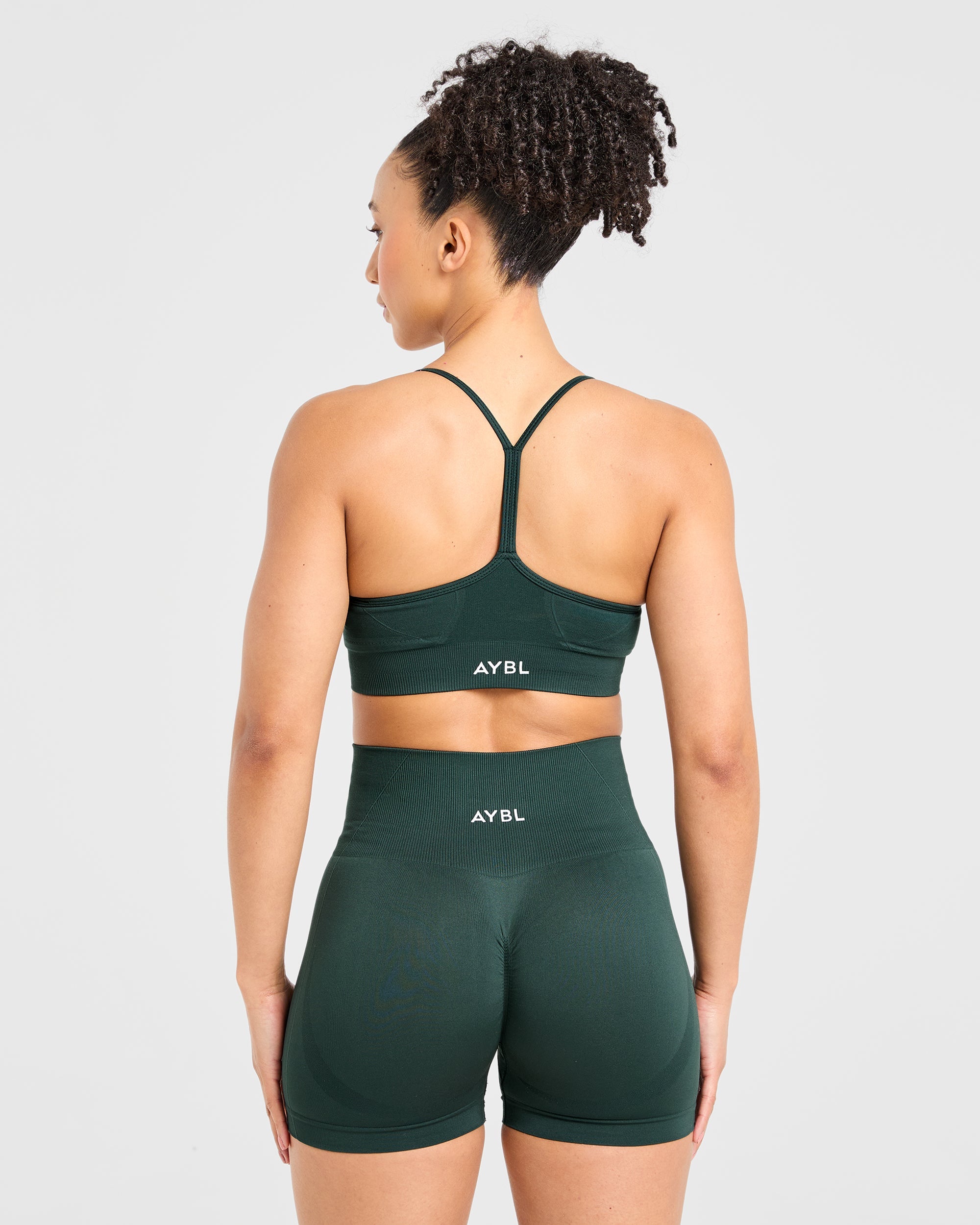 Empower Seamless Sports Bra - Dark Vert