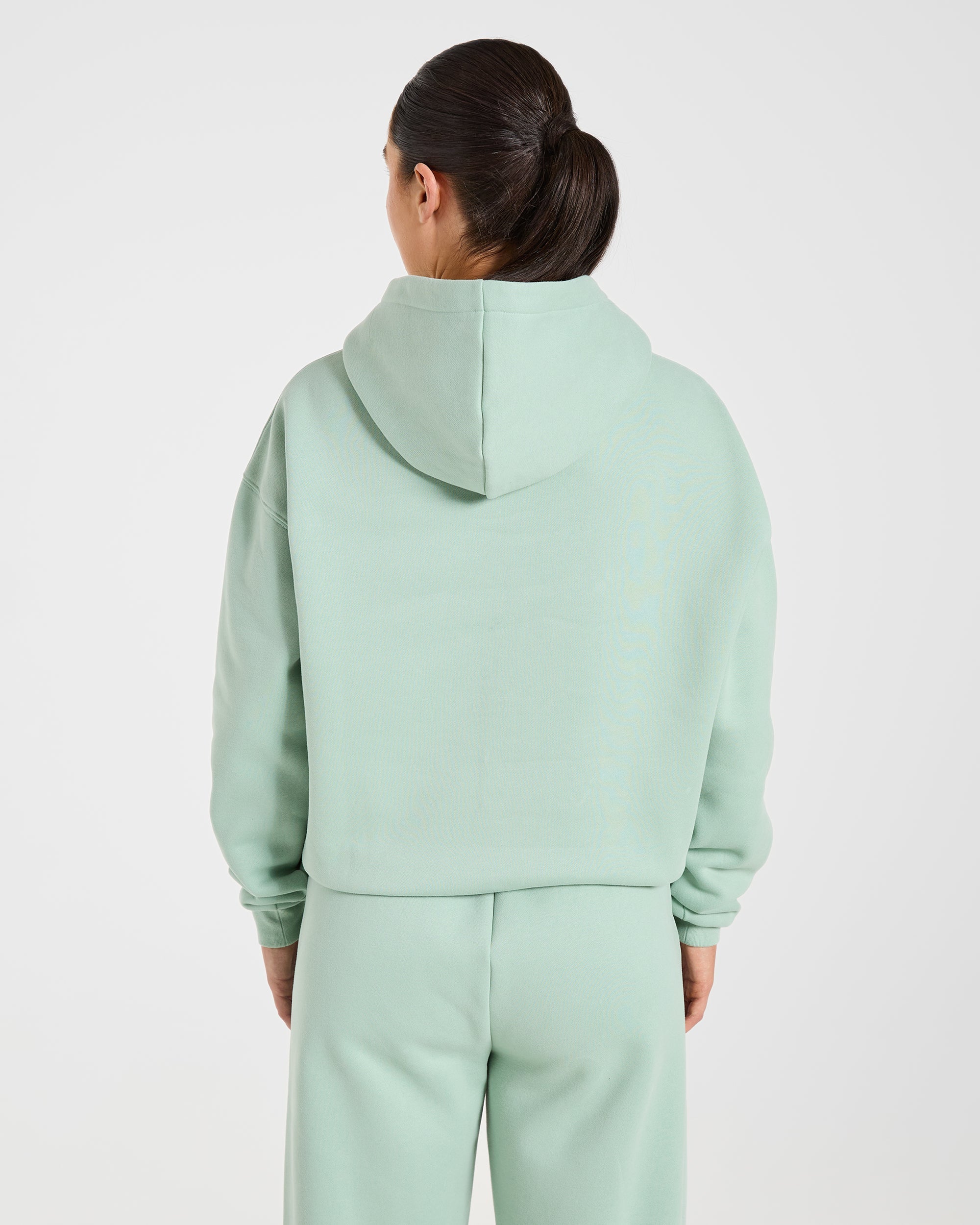Varsity 2.0 Oversized Hoodie - Sage Vert