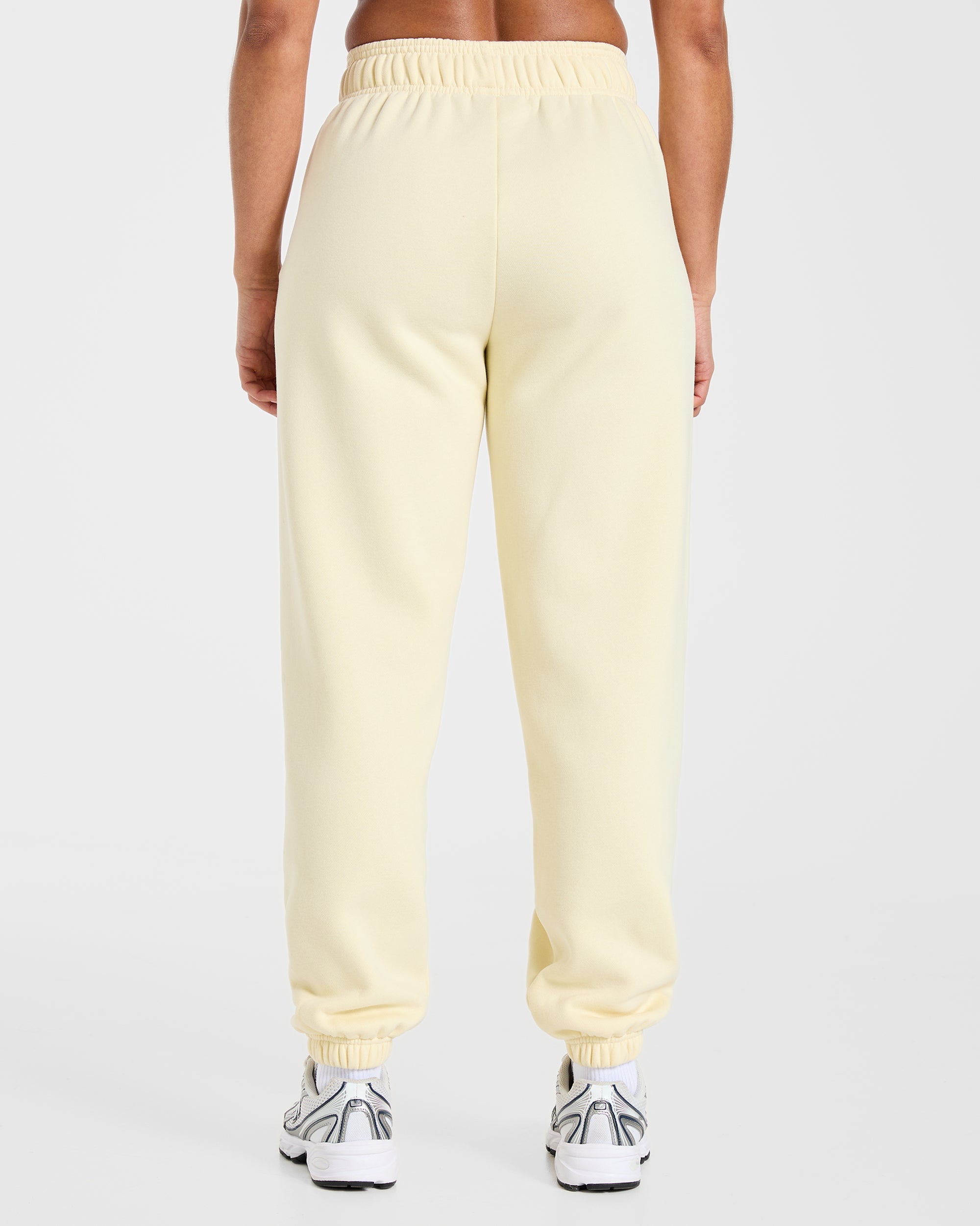 Varsity 2.0 Oversized Joggers - Butter Jaune