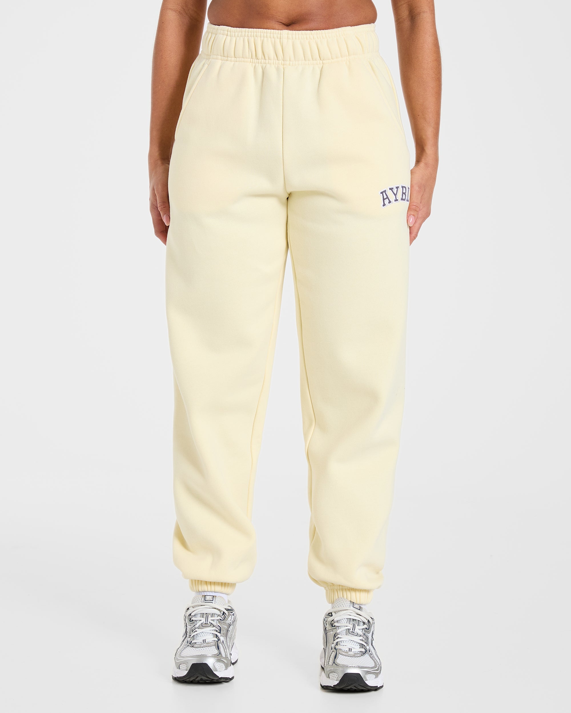 Varsity 2.0 Oversized Joggers - Butter Jaune