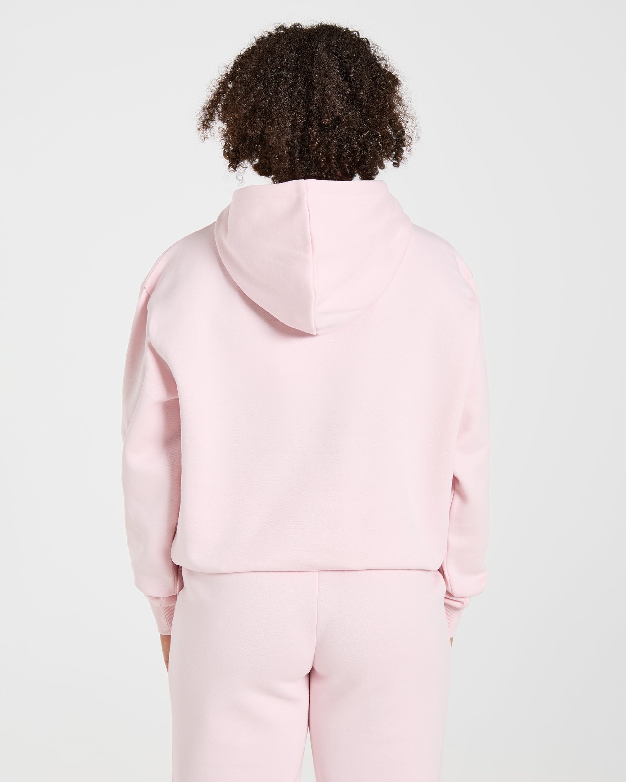 Lifestyle Oversized Hoodie - Pastel Rose