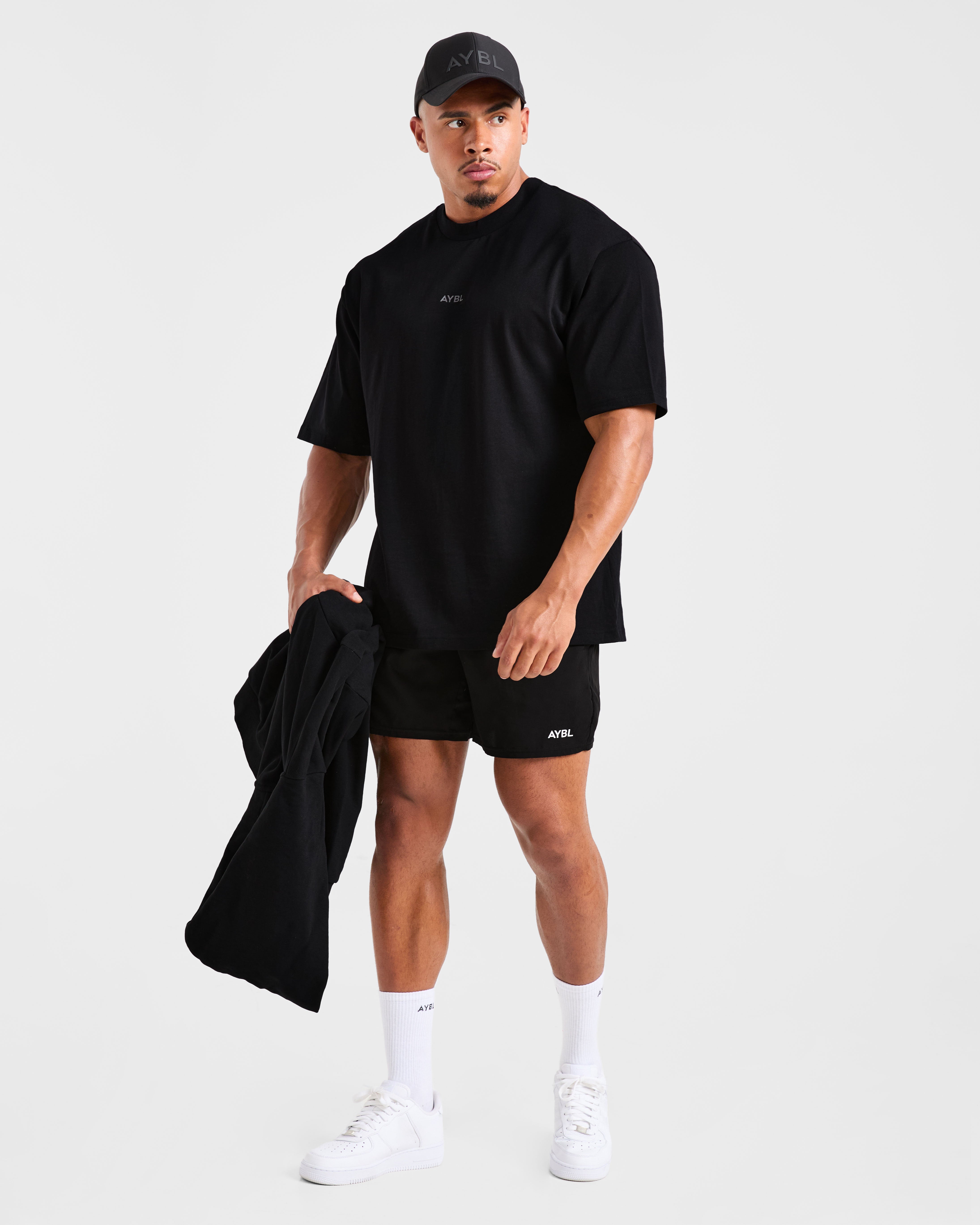 Craft Oversized T Shirt - Noir