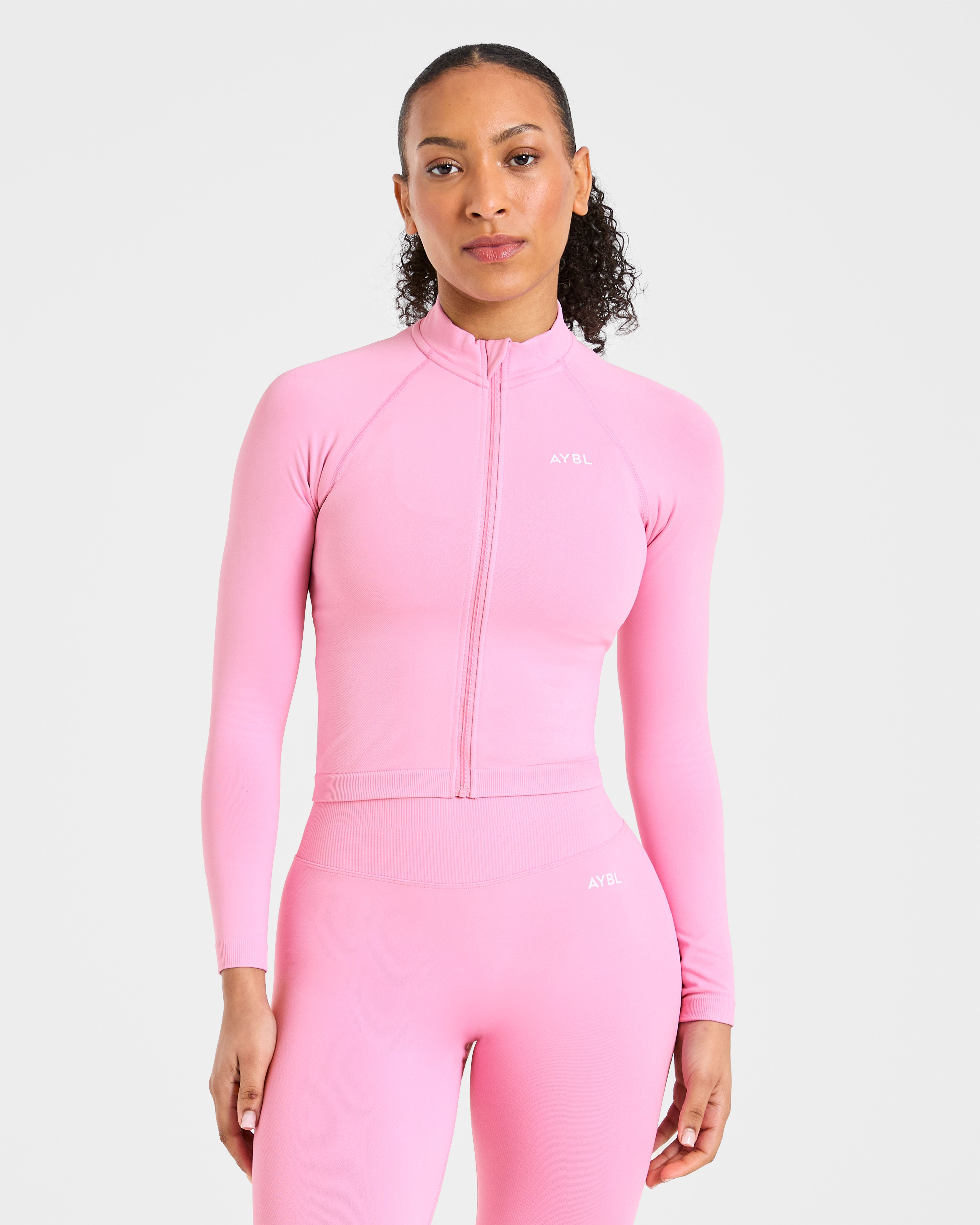 Enhance Seamless Jacket - Sugar Rose