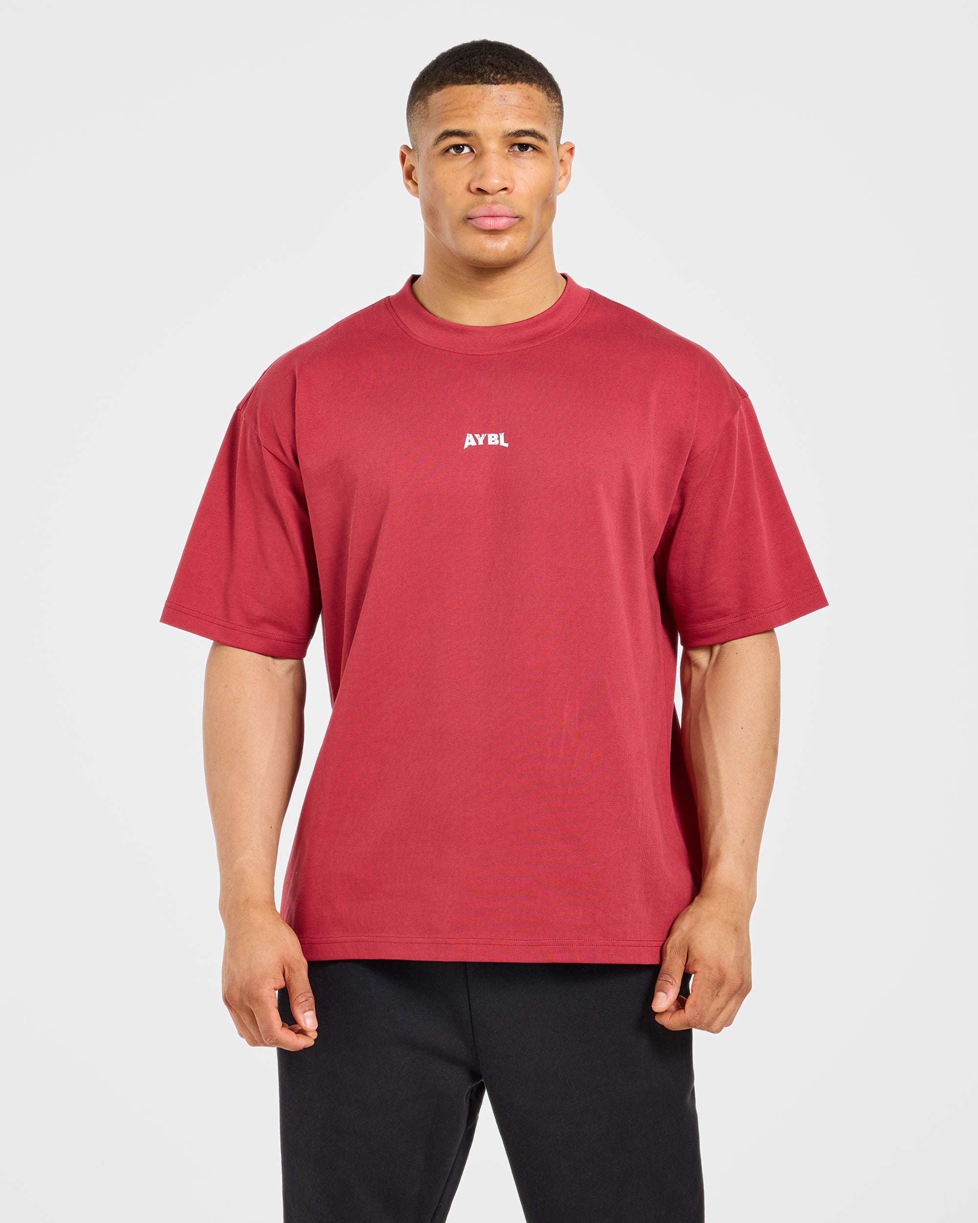 Wesley Vissers X Beyond Limits Oversized T Shirt - Rouge