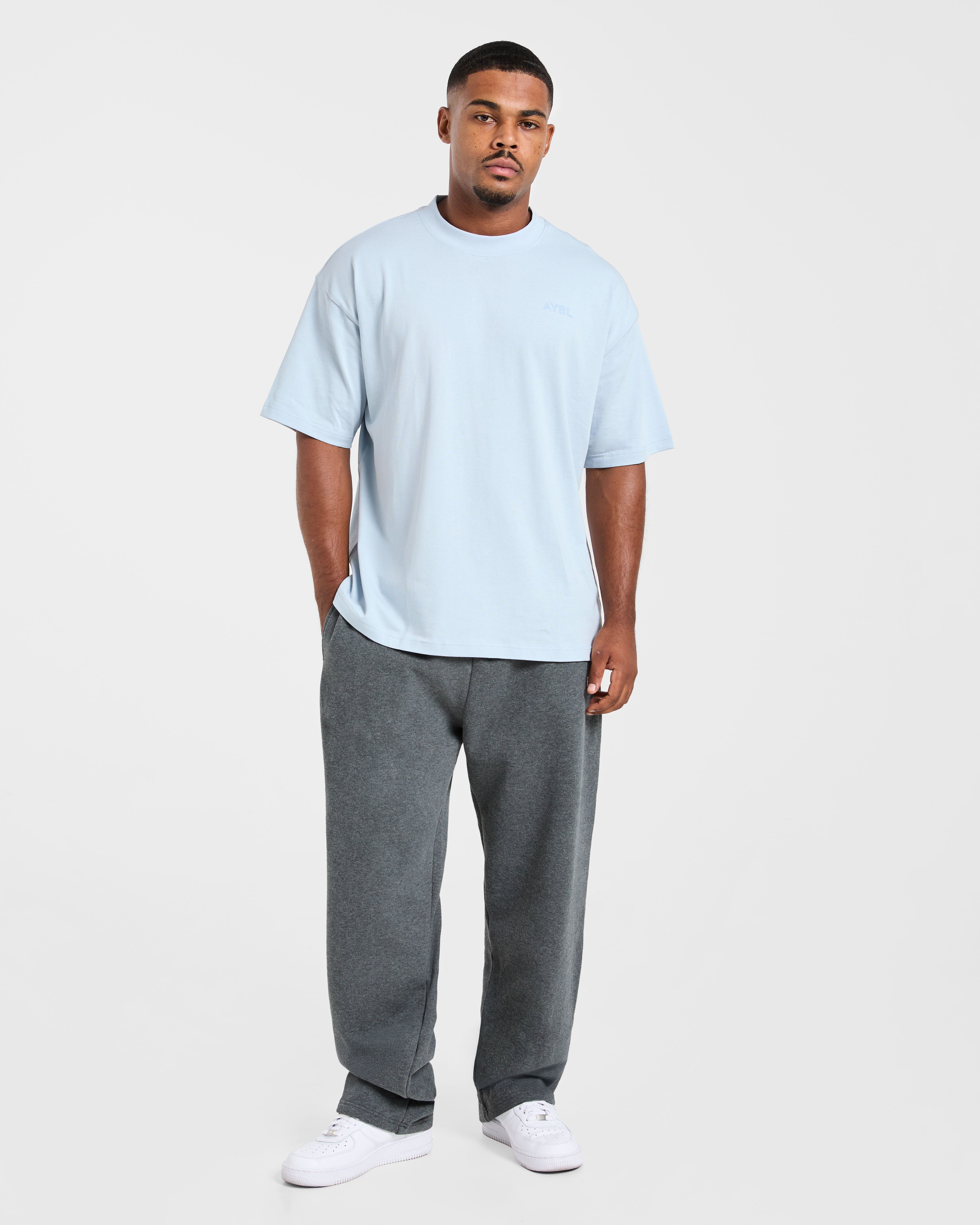 Essential Oversized T Shirt - Light Bleu
