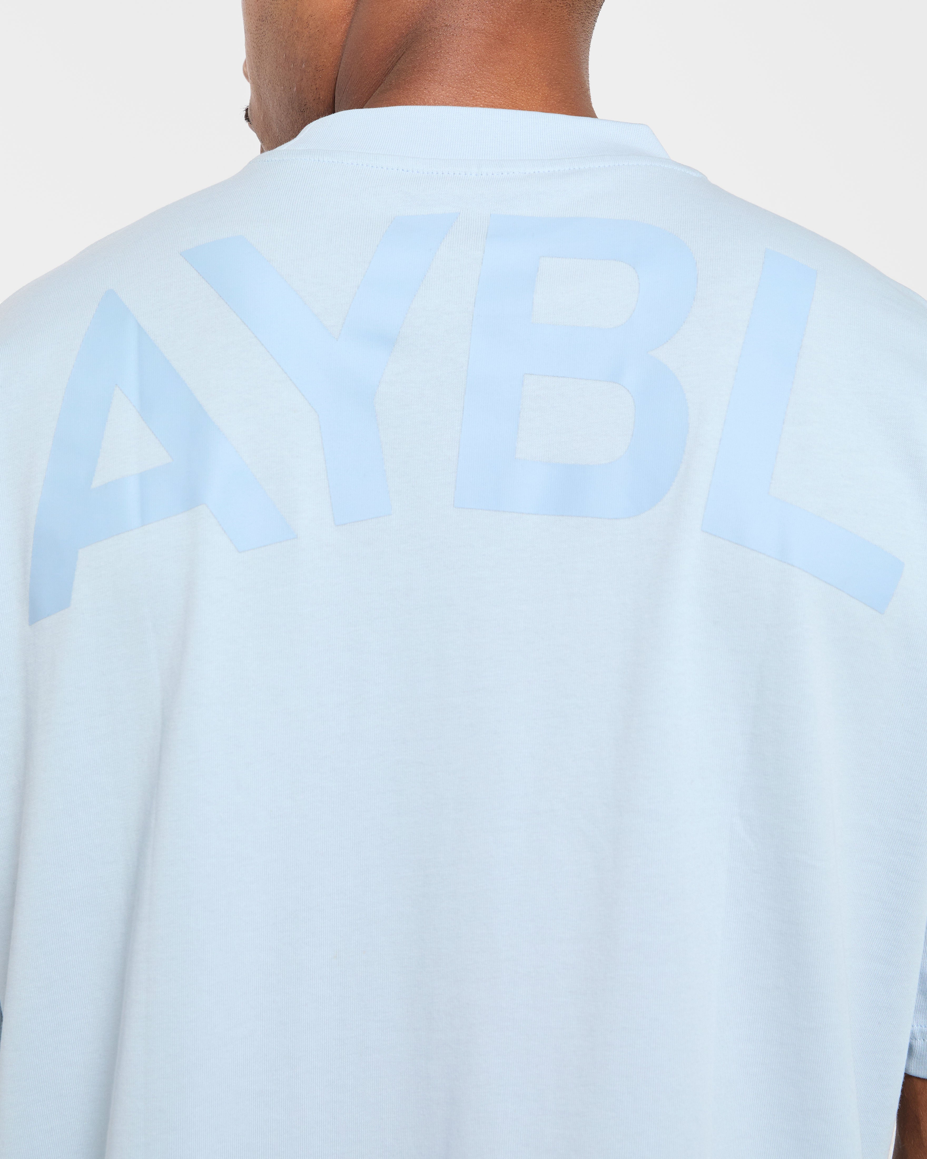 Essential Oversized T Shirt - Light Bleu