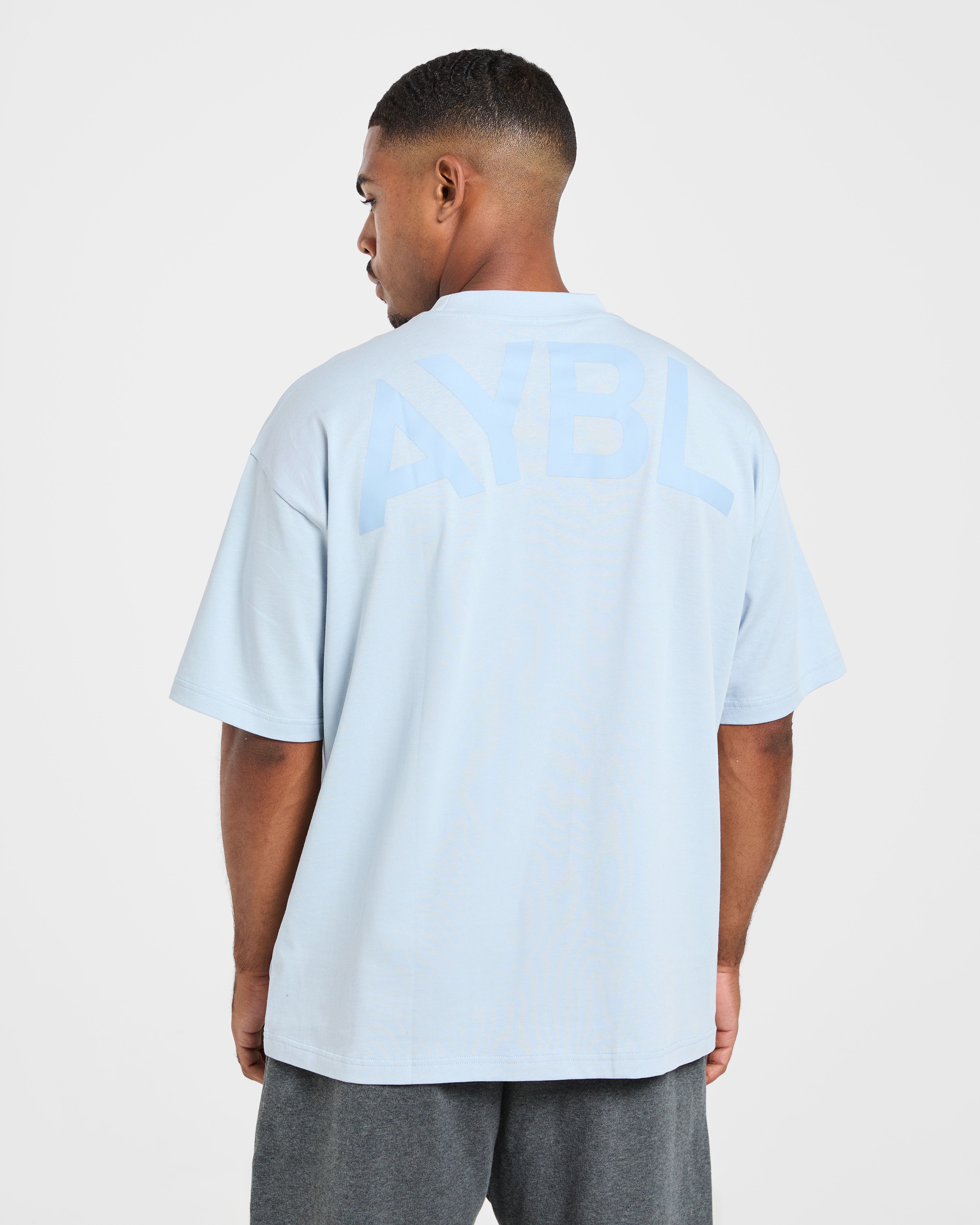 Essential Oversized T Shirt - Light Bleu