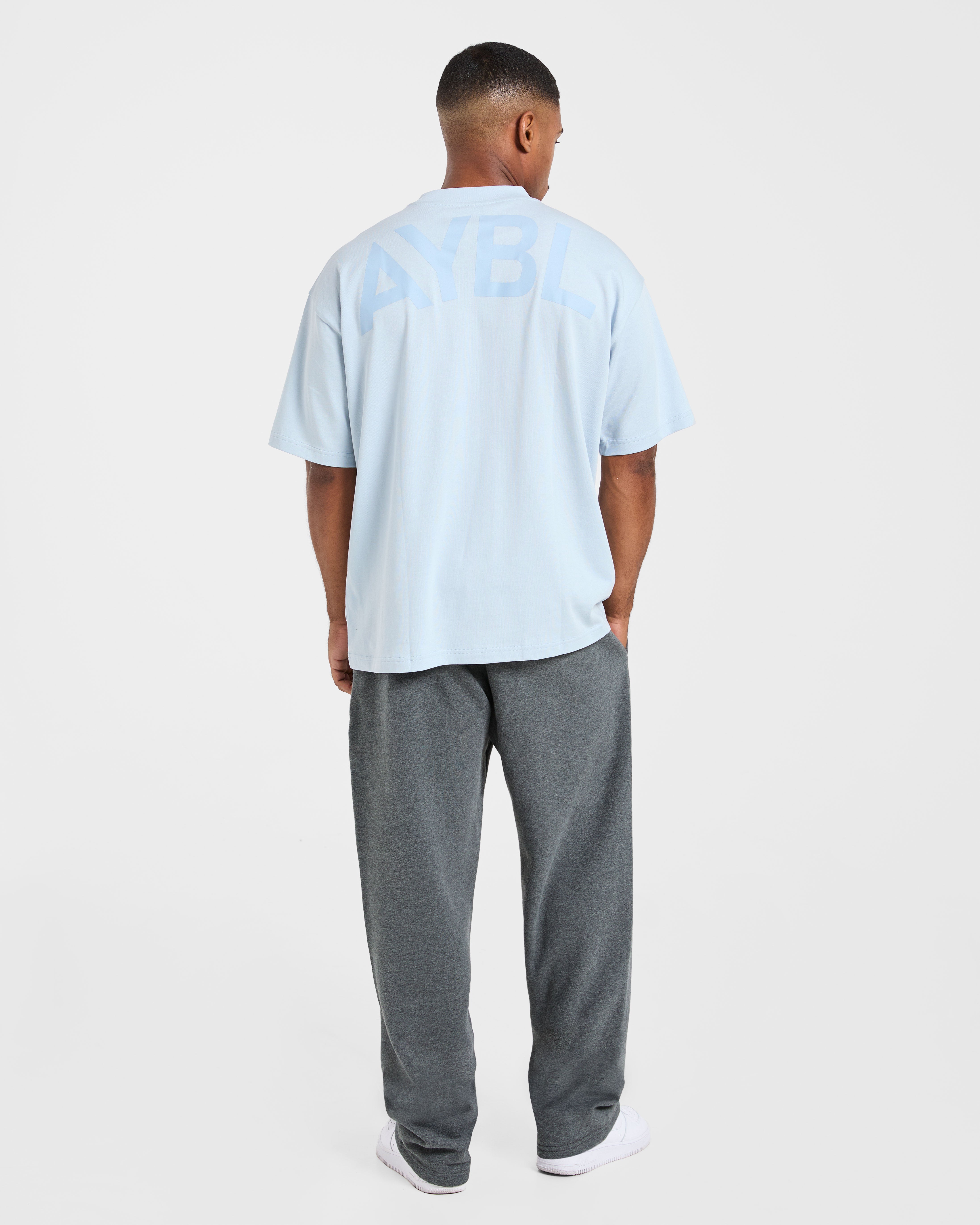 Essential Oversized T Shirt - Light Bleu