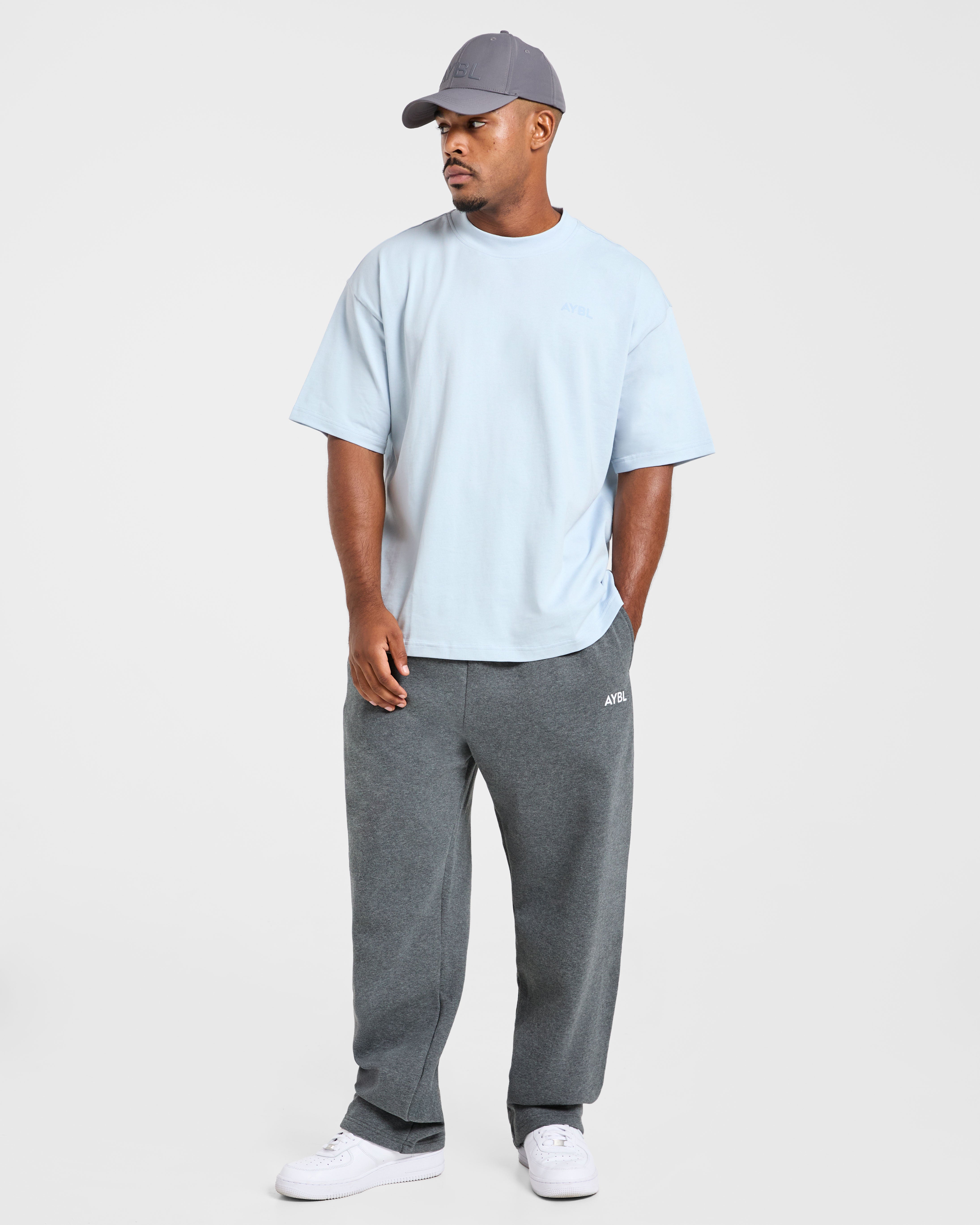 Essential Oversized T Shirt - Light Bleu