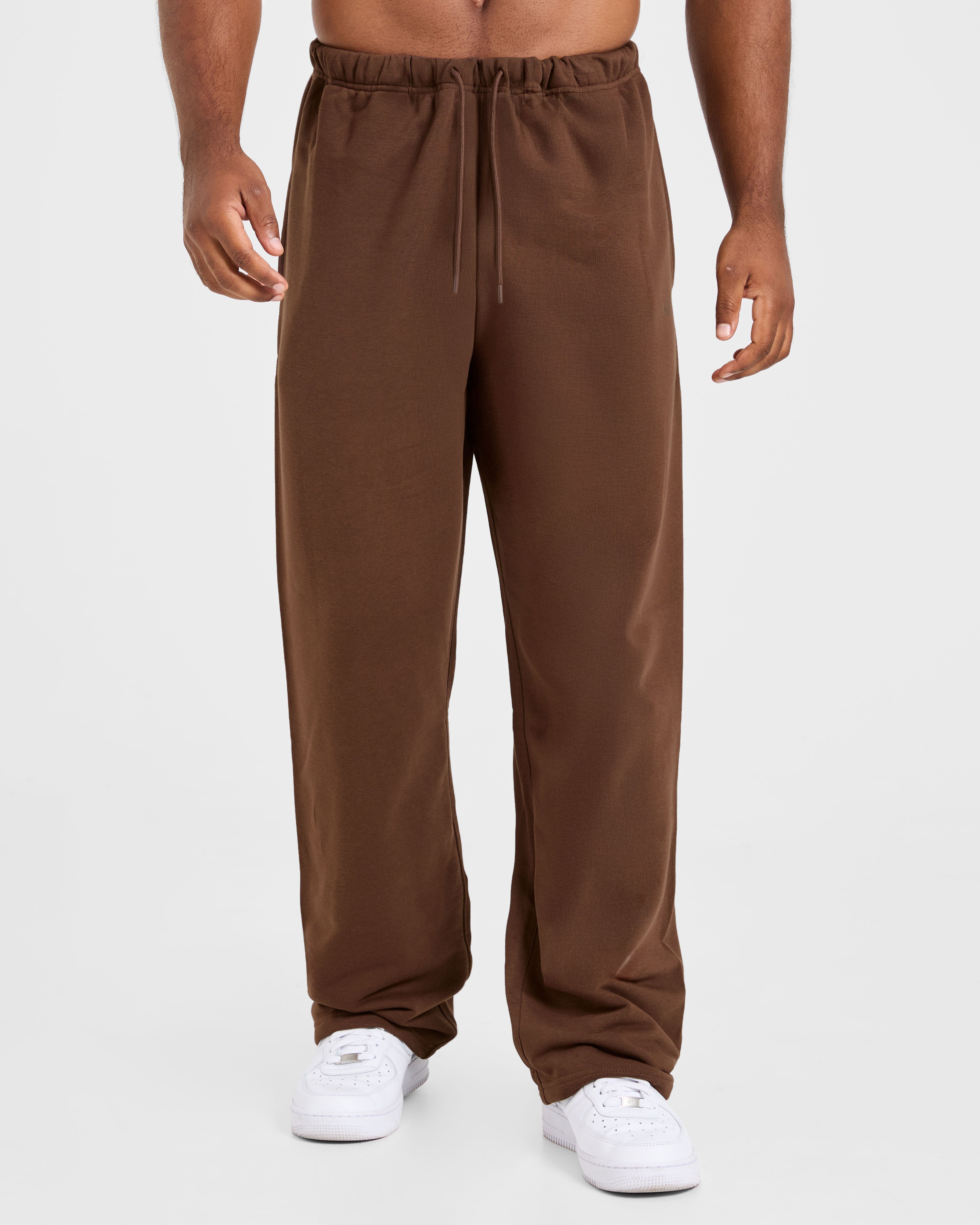 Craft Oversized Straight Leg Joggers - Marron