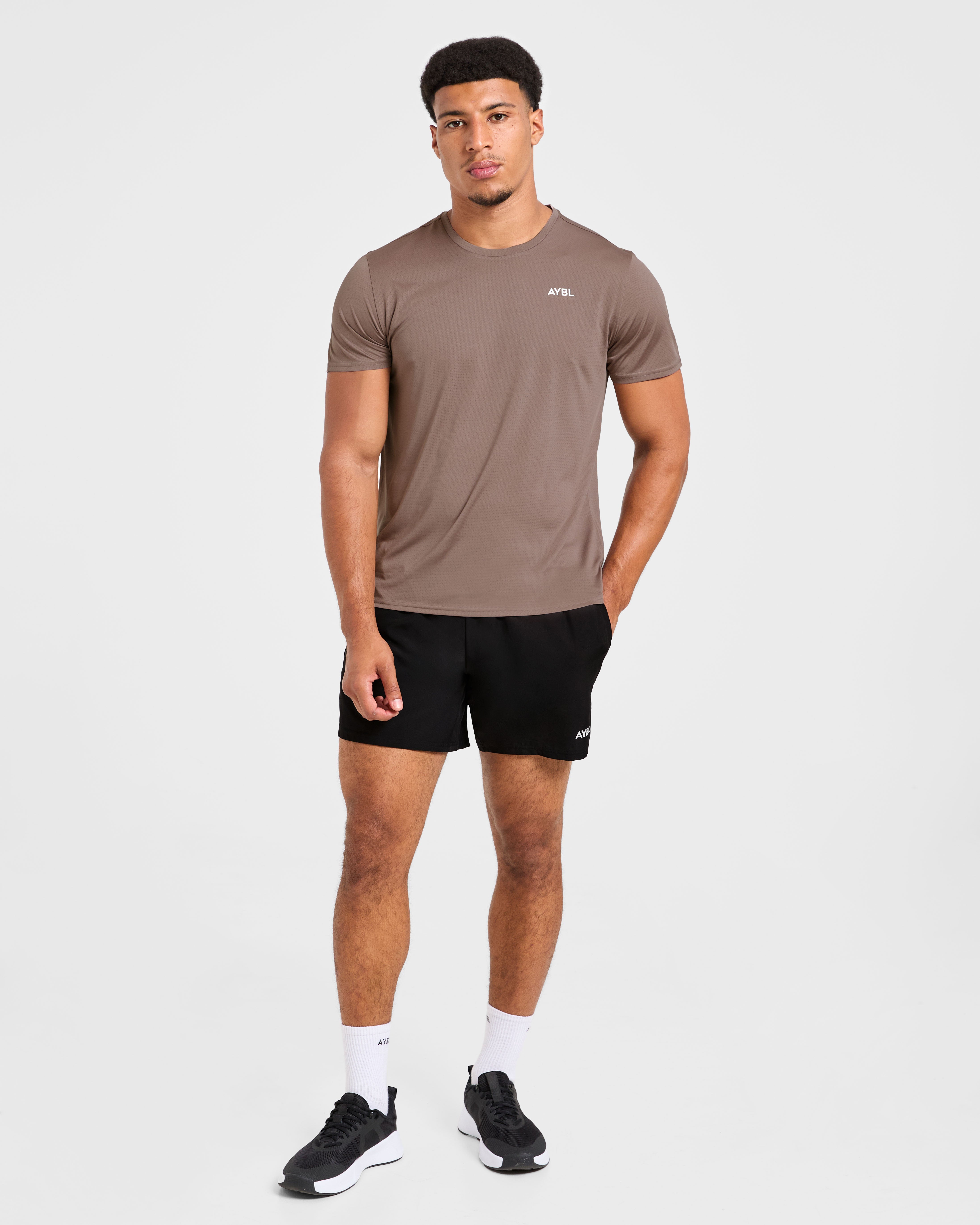 Origin T Shirt - Mocha Marron