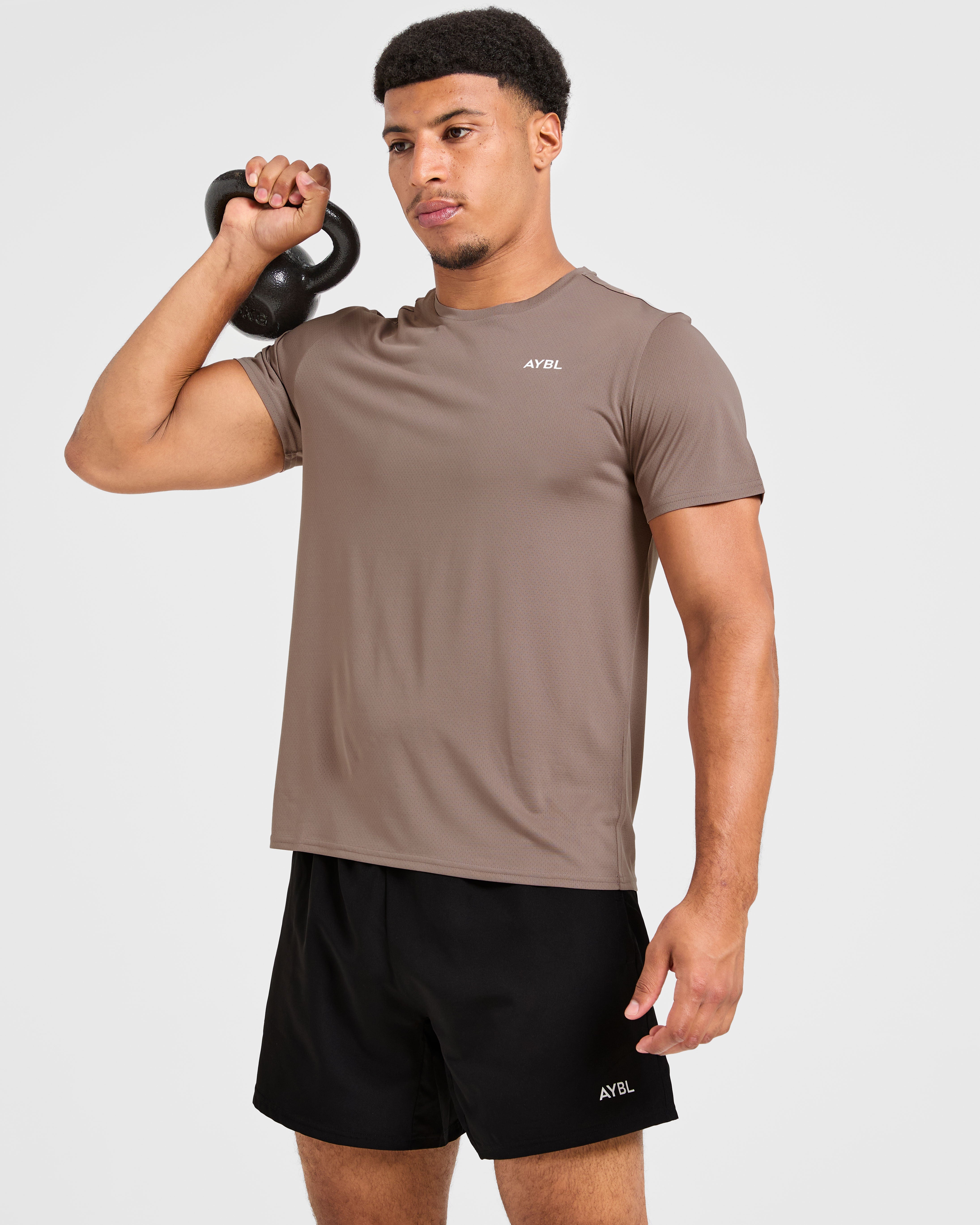 Origin T Shirt - Mocha Marron