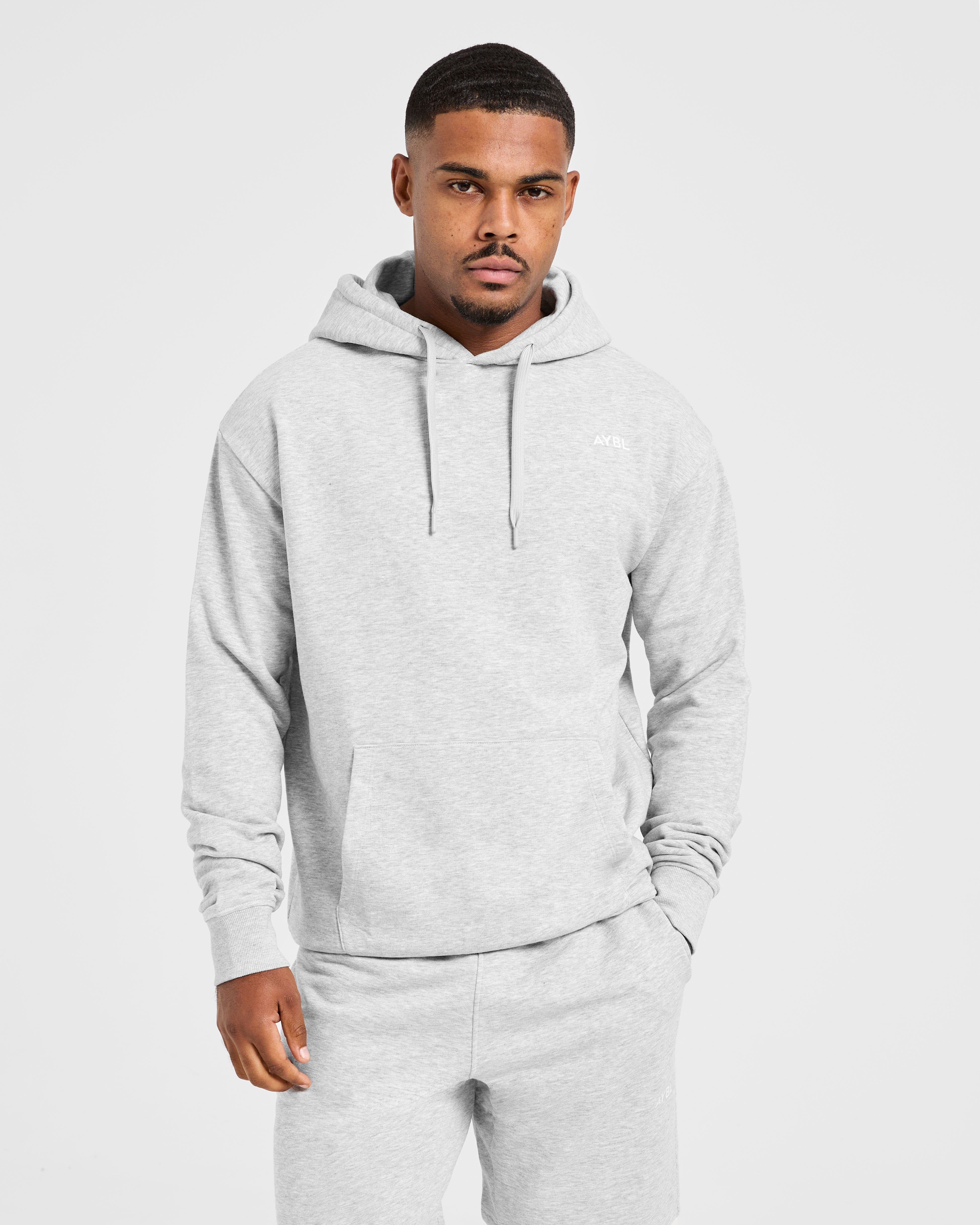 Essential Lightweight Hoodie - Gris Marl