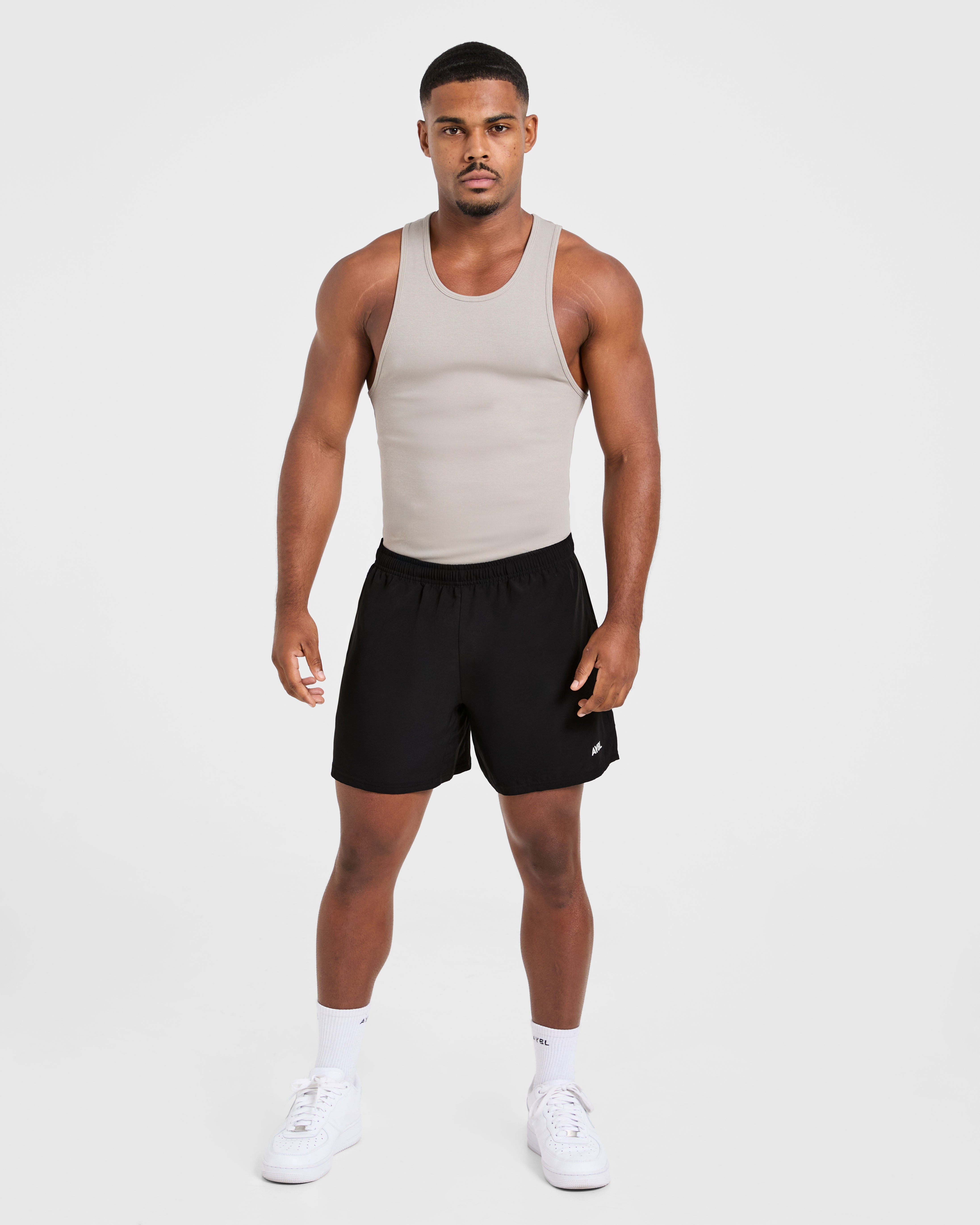 Muscle Ribbed Tank - Cloud Gris