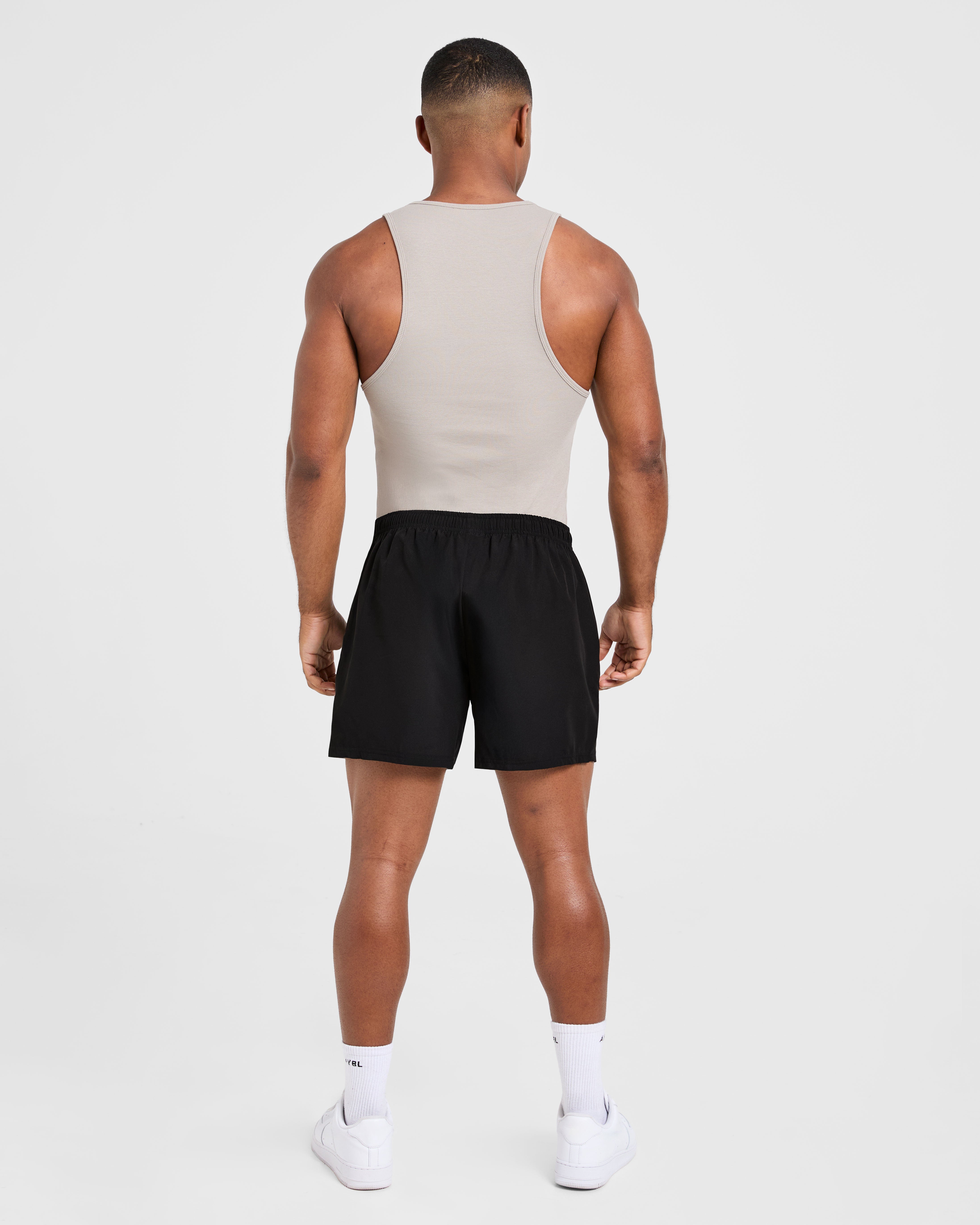 Muscle Ribbed Tank - Cloud Gris