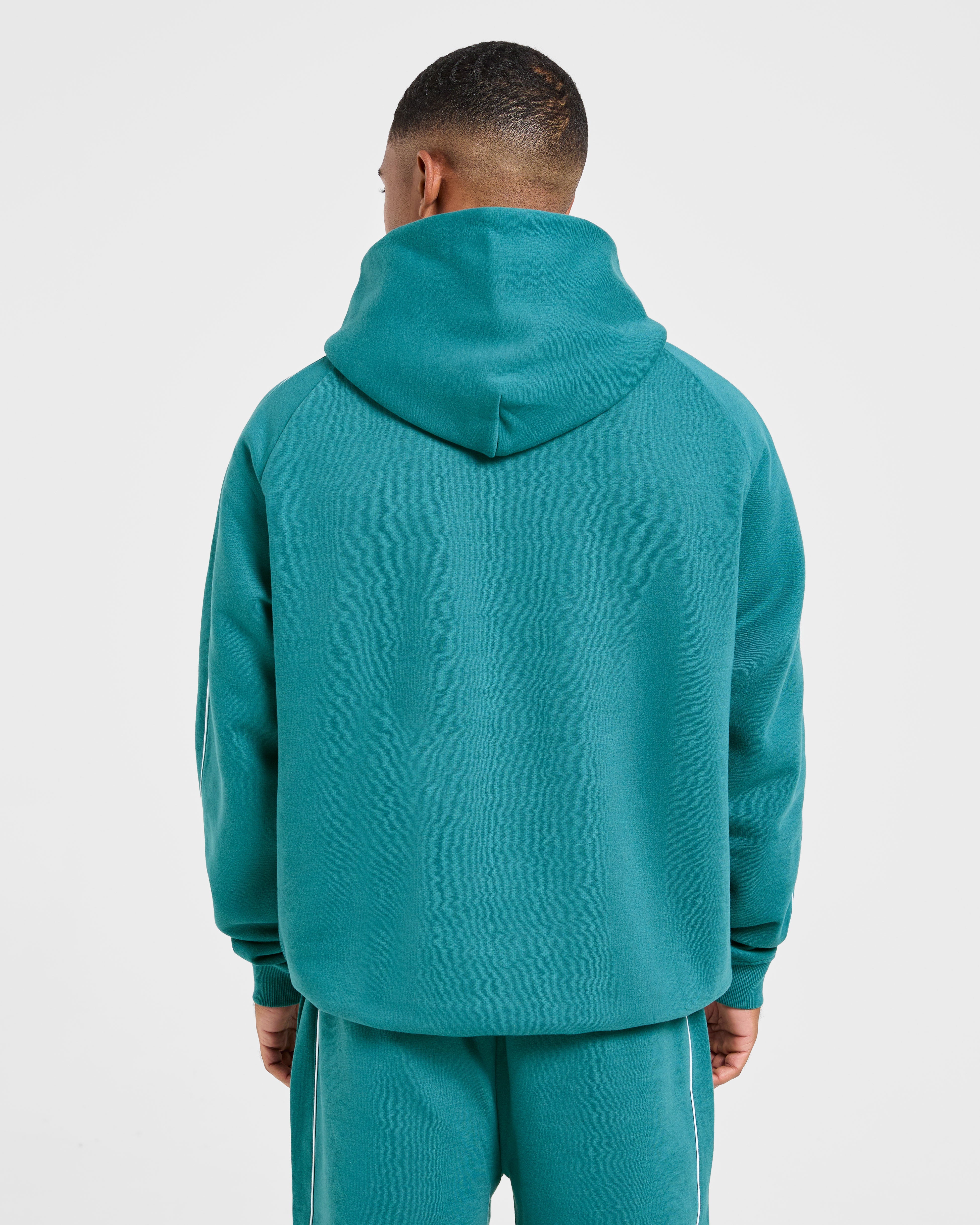 Restore Oversized Hoodie - Deep Teal