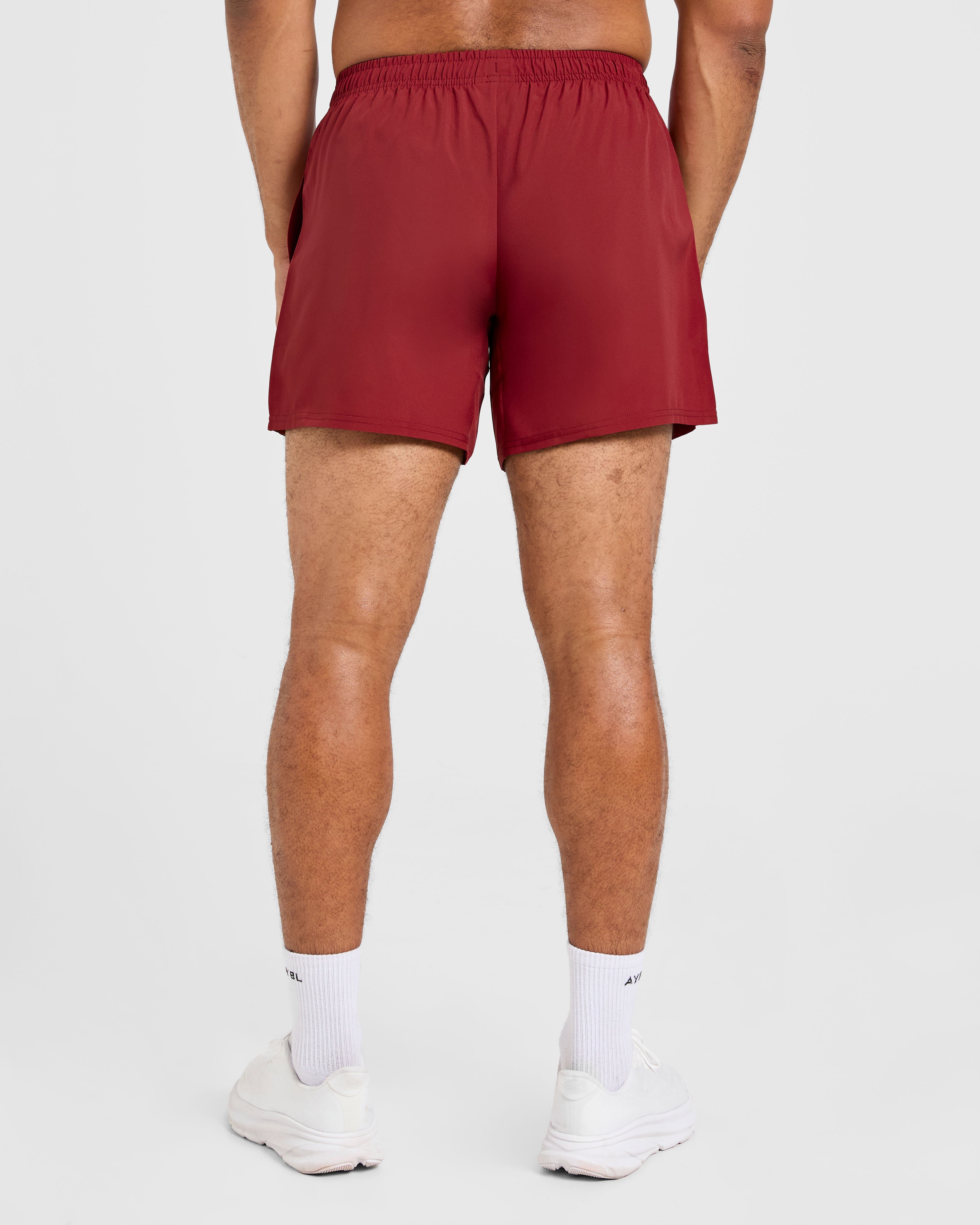 Core 5" Shorts - Vintage Rouge