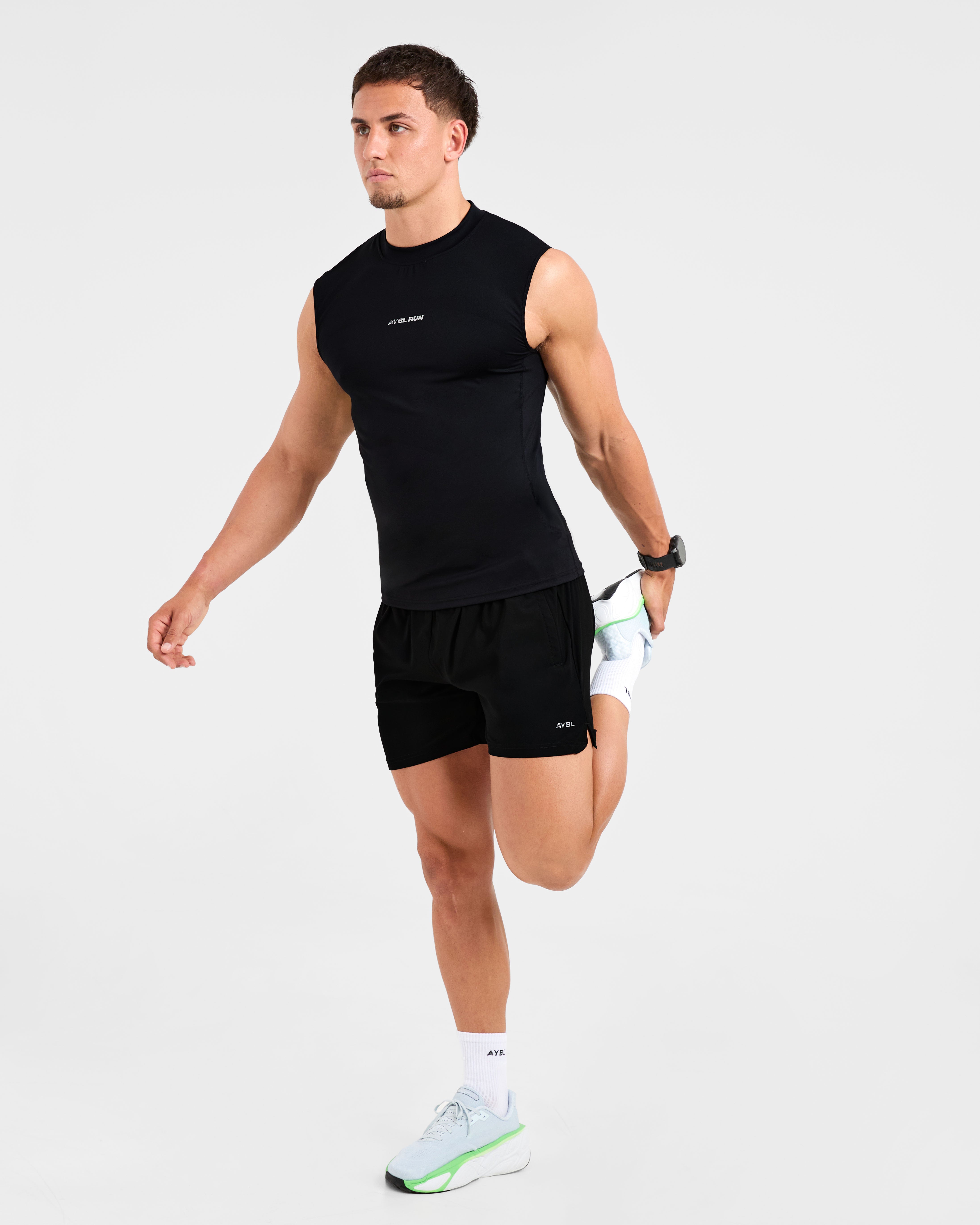Run Slim Tank - Noir