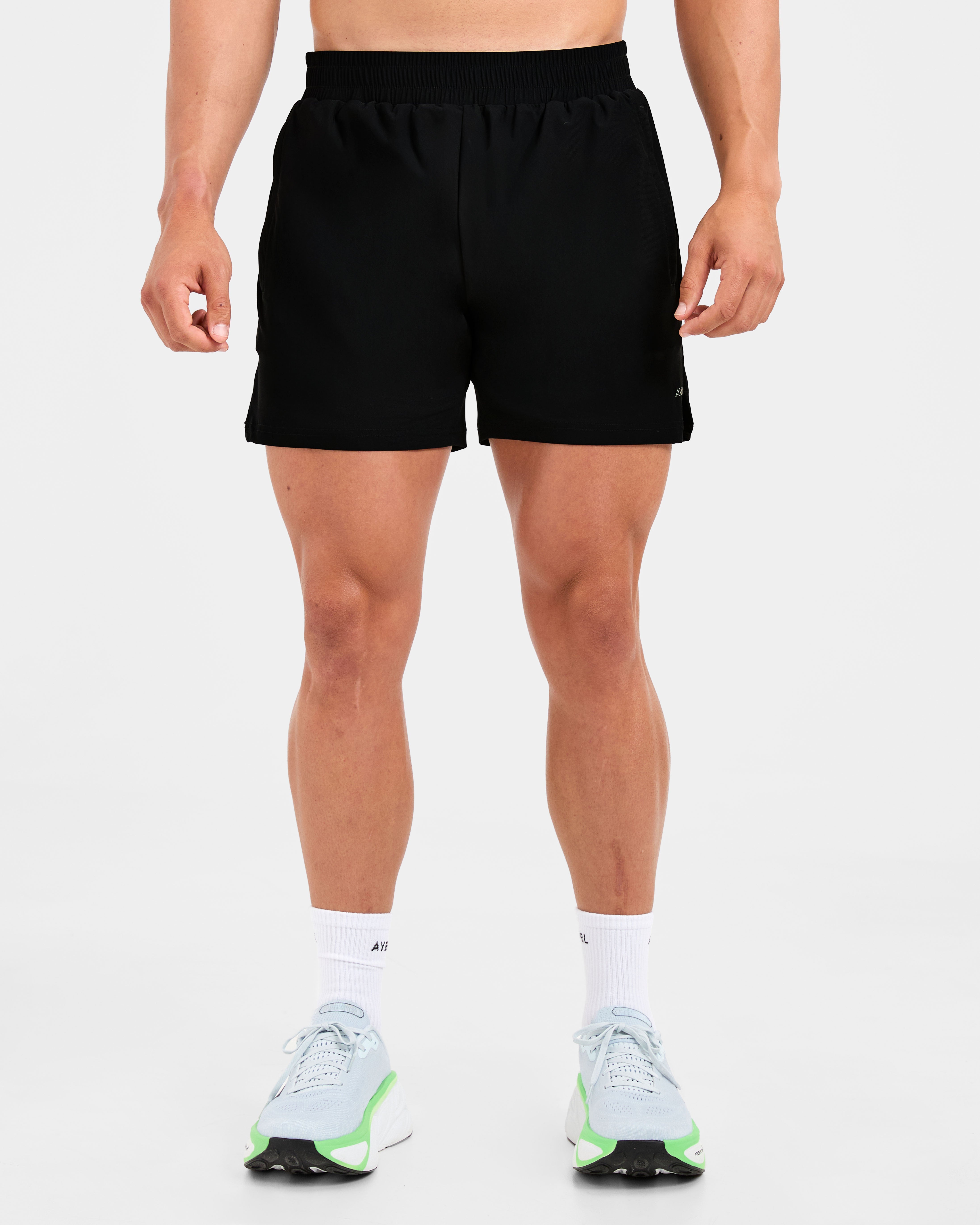 Run 5" Shorts - Noir