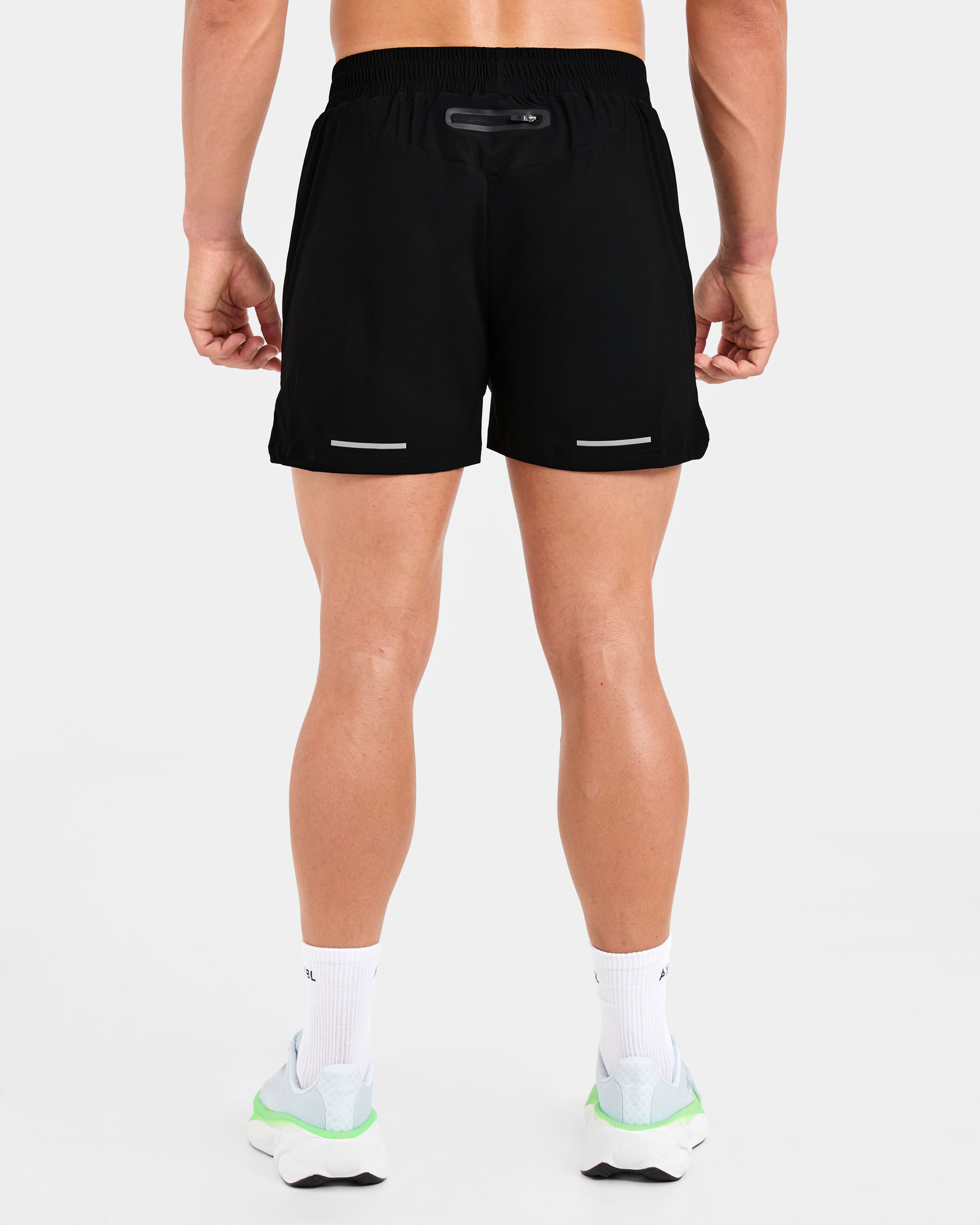 Run 5" Shorts - Noir
