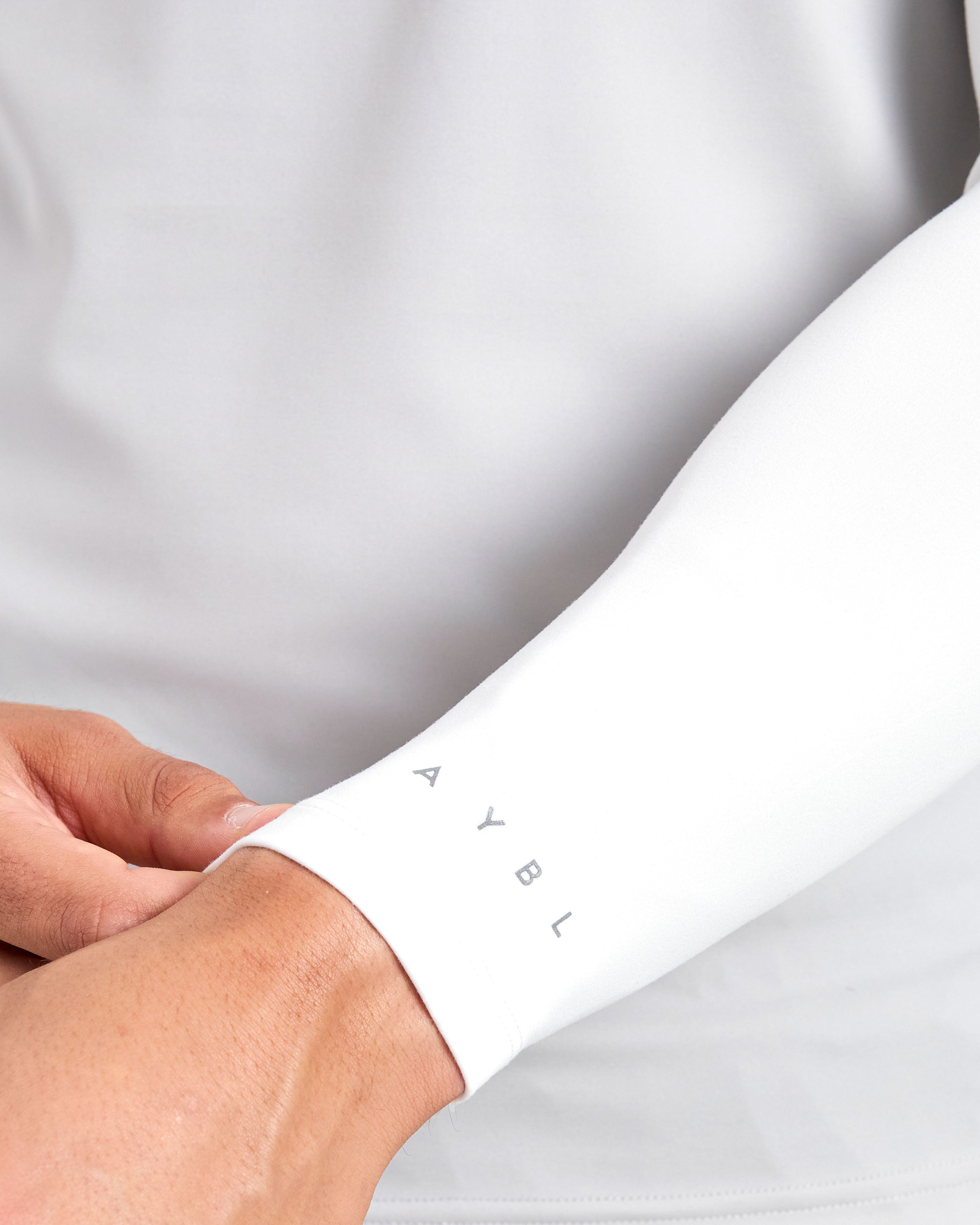 Base Layer Arm Sleeves - Blanc