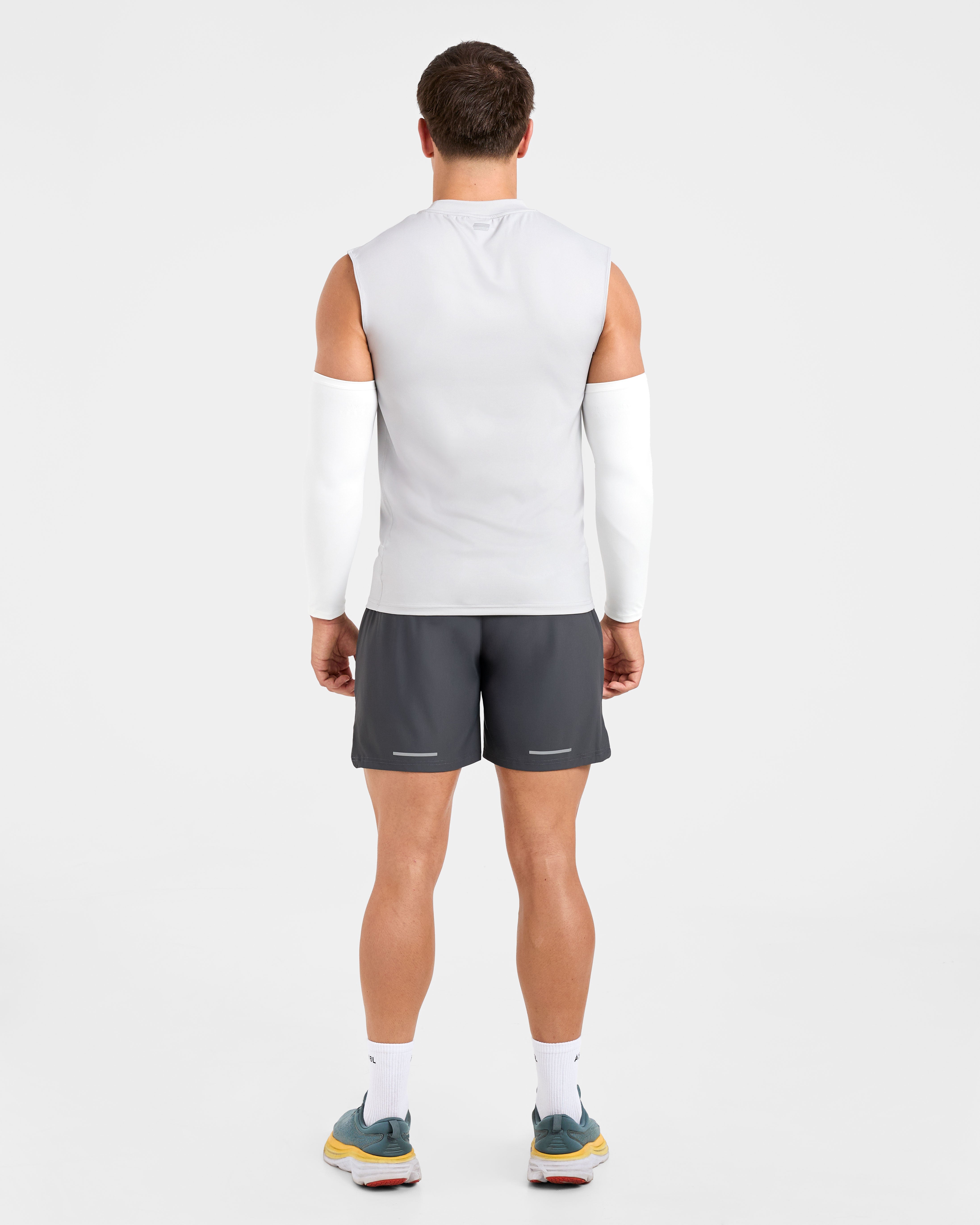 Base Layer Arm Sleeves - Blanc