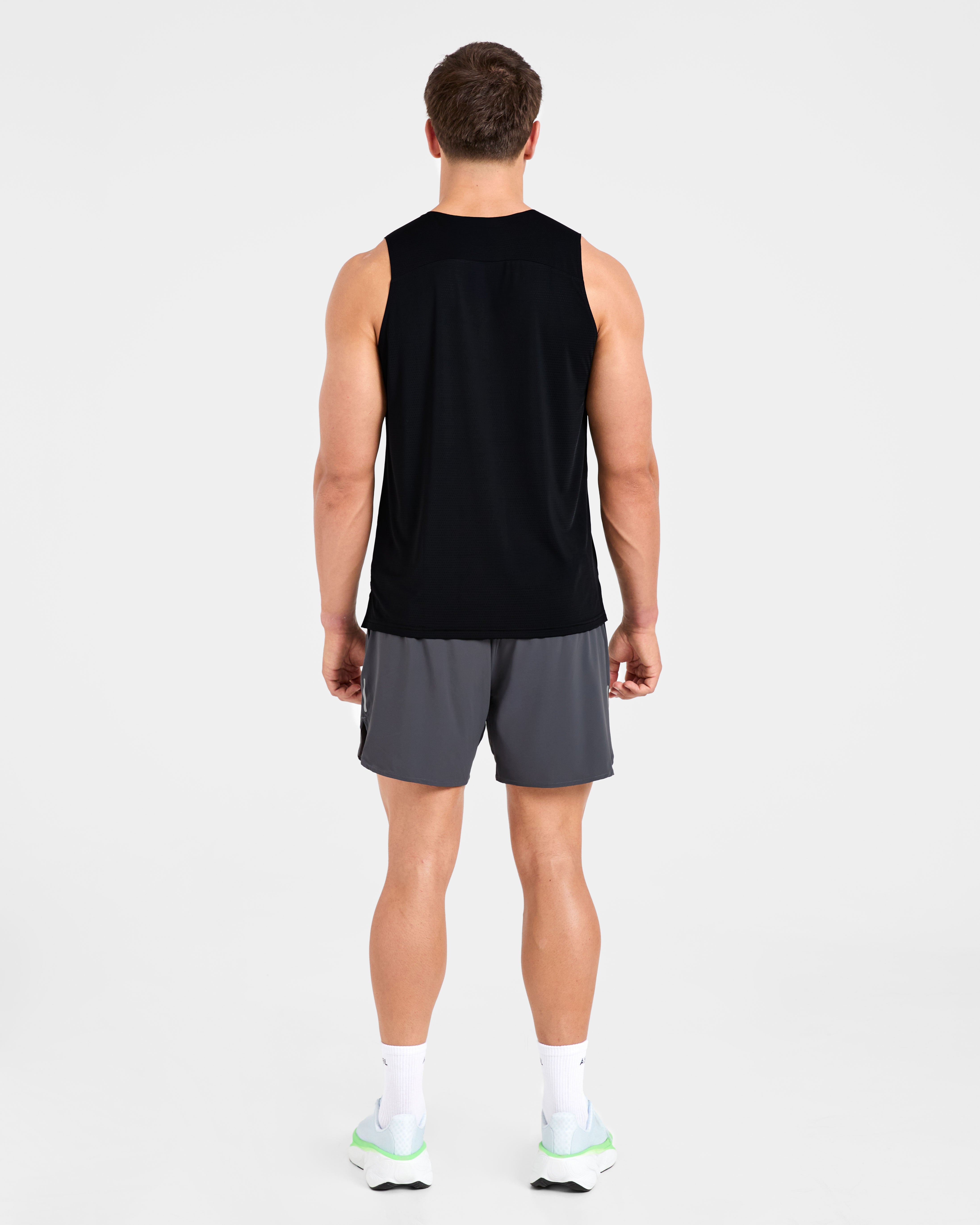 Run Speed Shorts - Hurricane Gris
