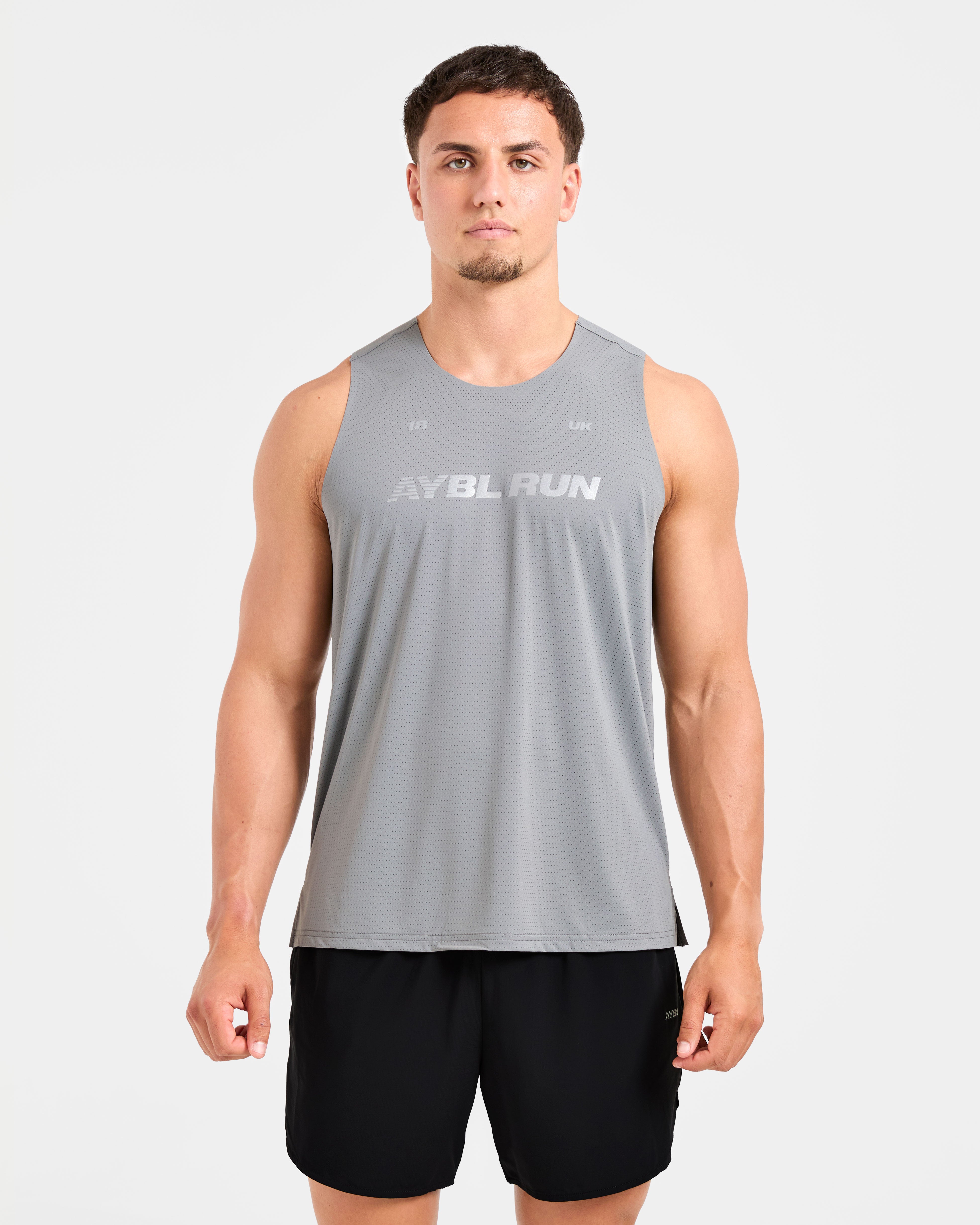 Run Loose Tank - Thunder Gris