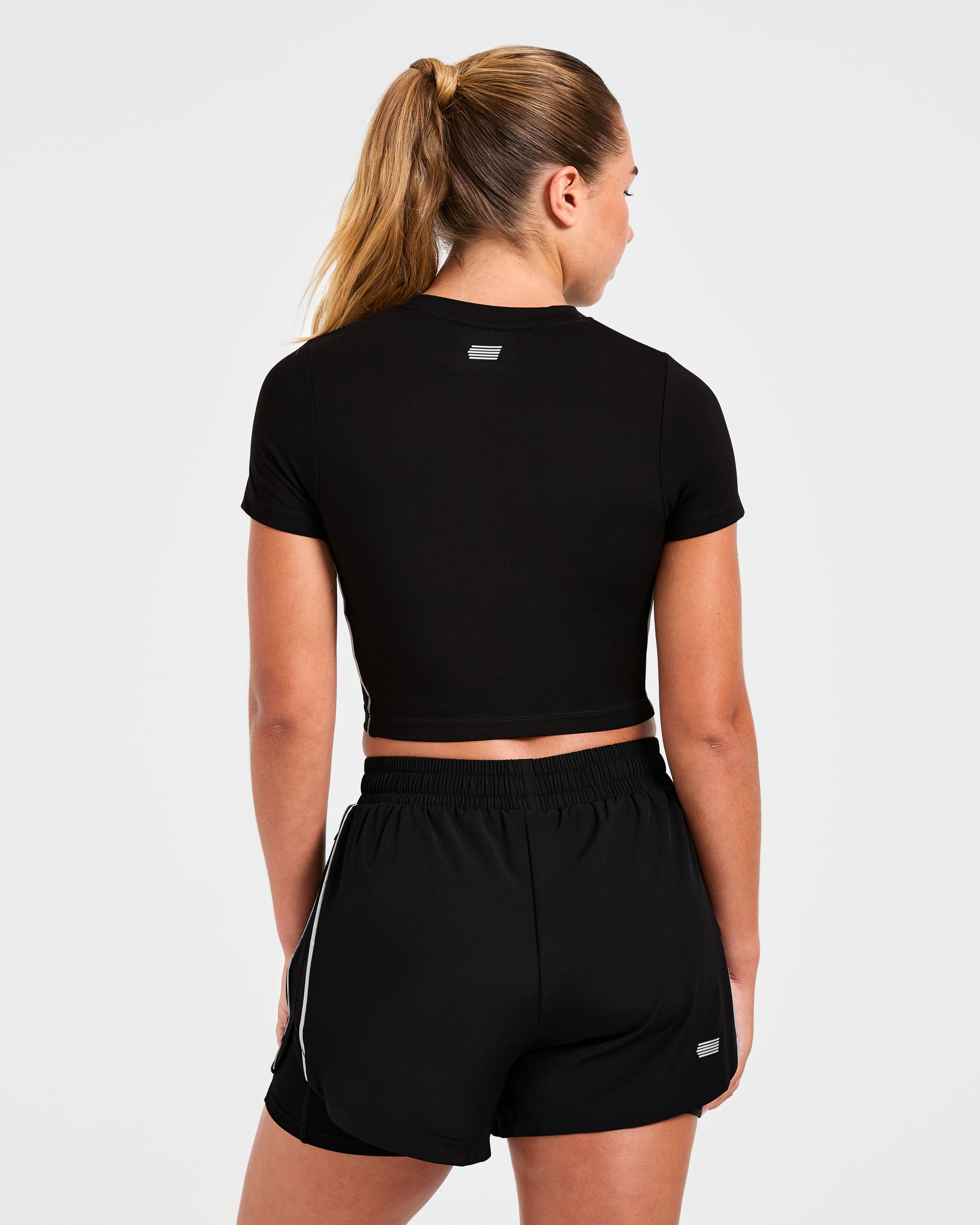 Run Top - Noir
