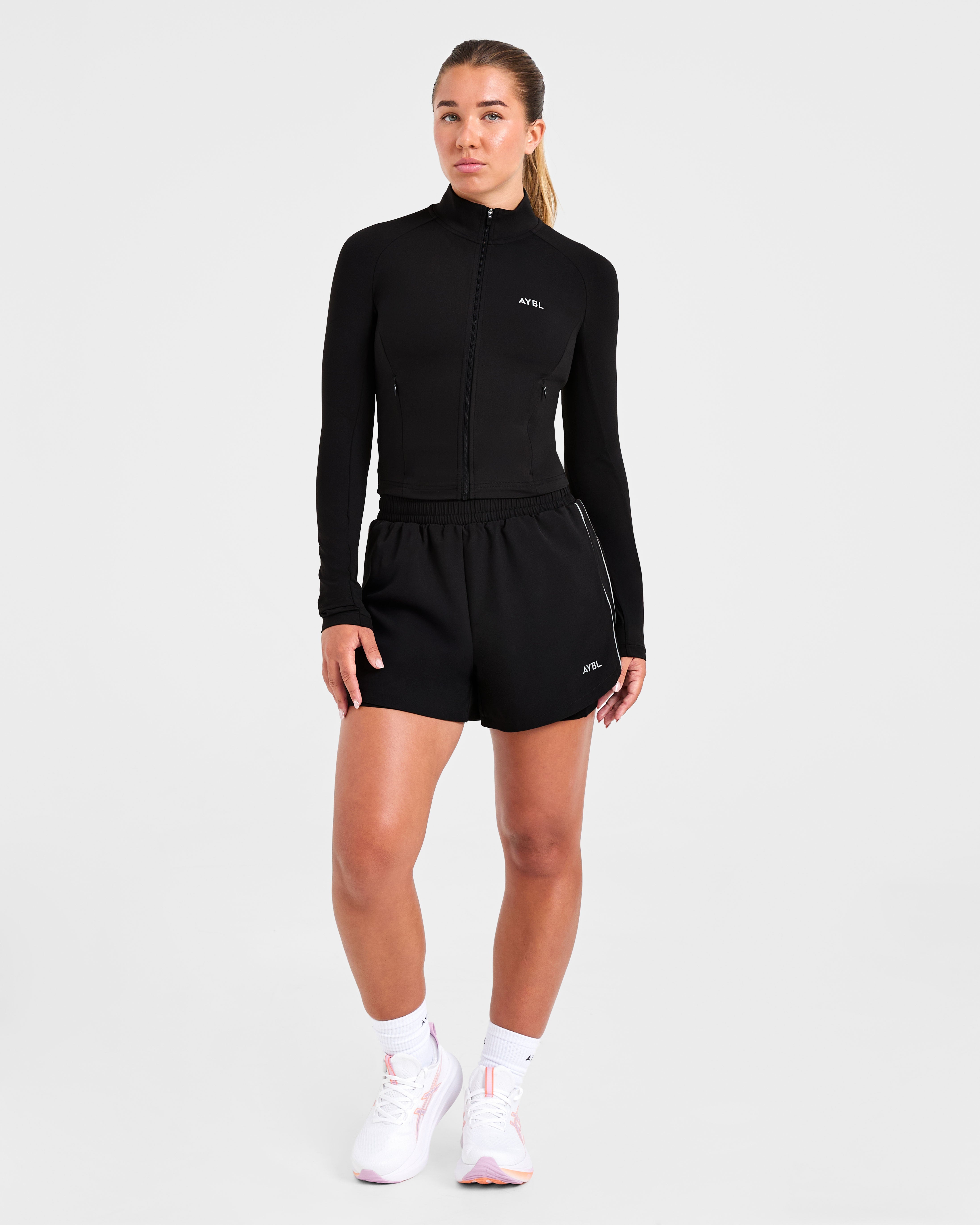 Run Zip Jacket - Noir
