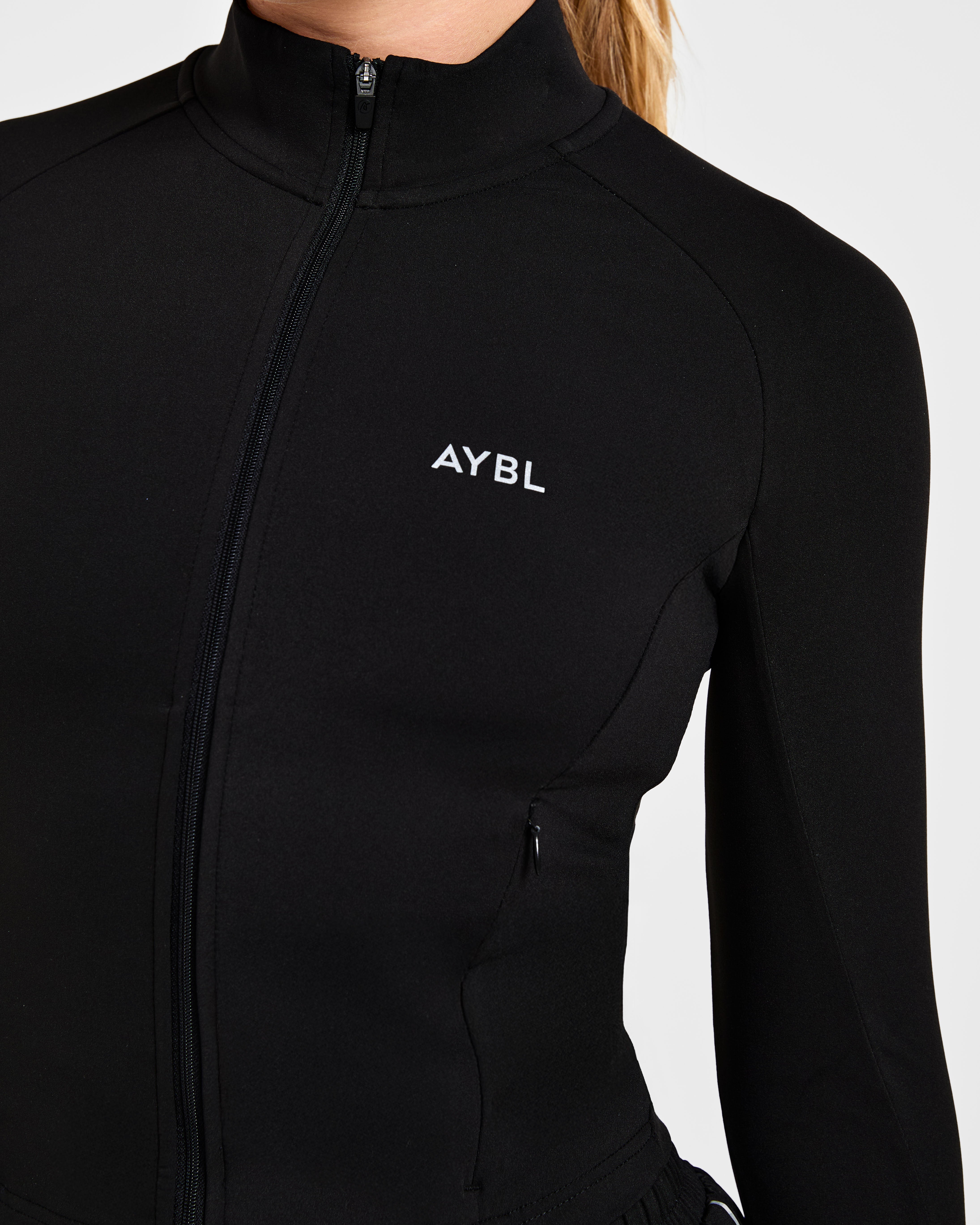 Run Zip Jacket - Noir