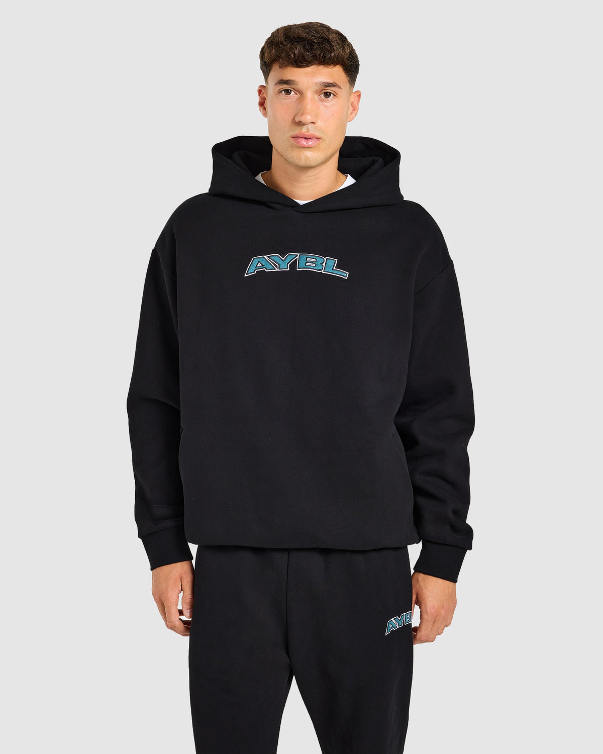 AYBL Society Oversized Hoodie - Noir