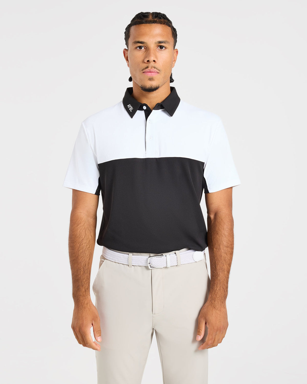 Precision Block Polo - Noir