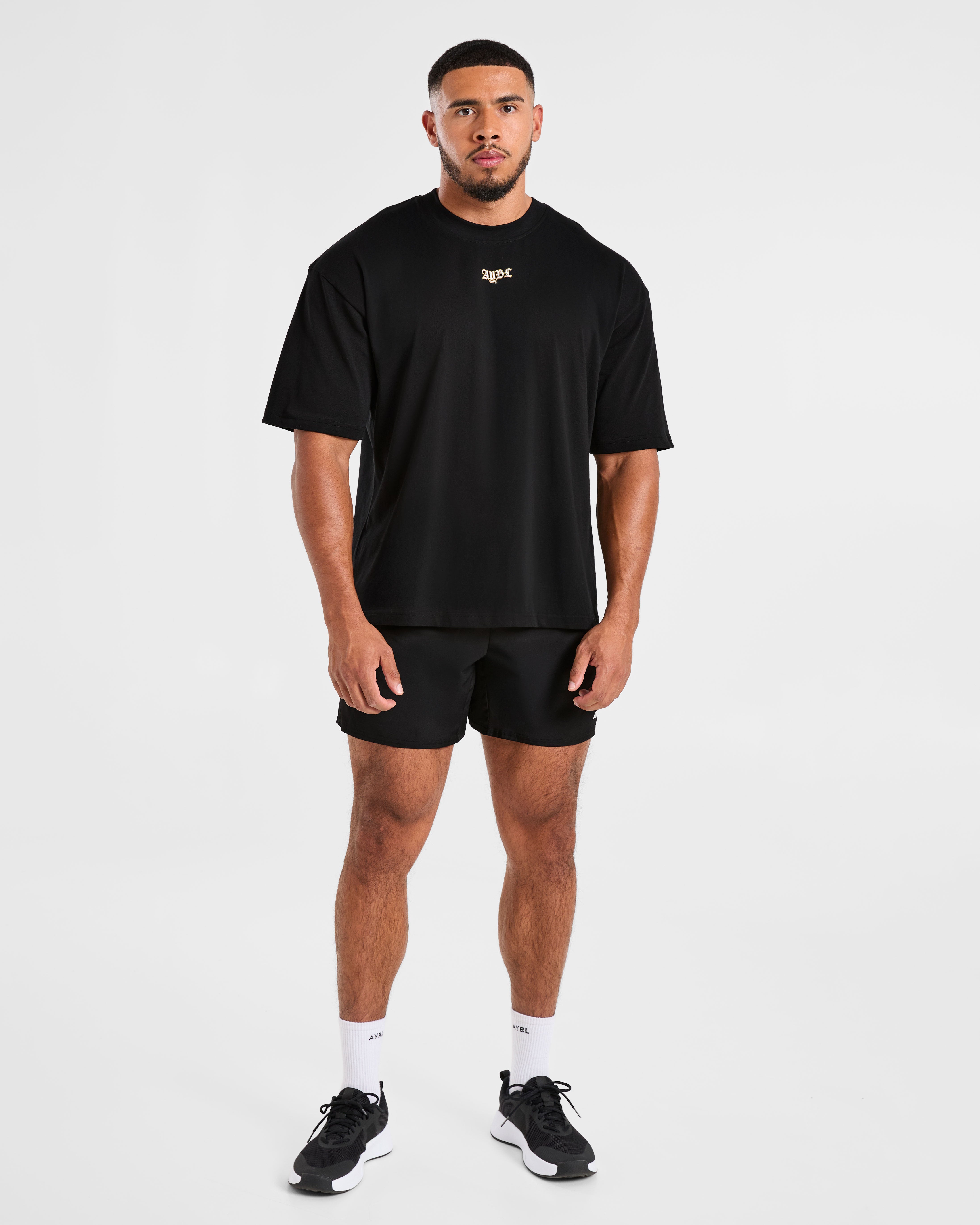 Wesley Vissers x Golden Mentality Oversized T Shirt - Noir
