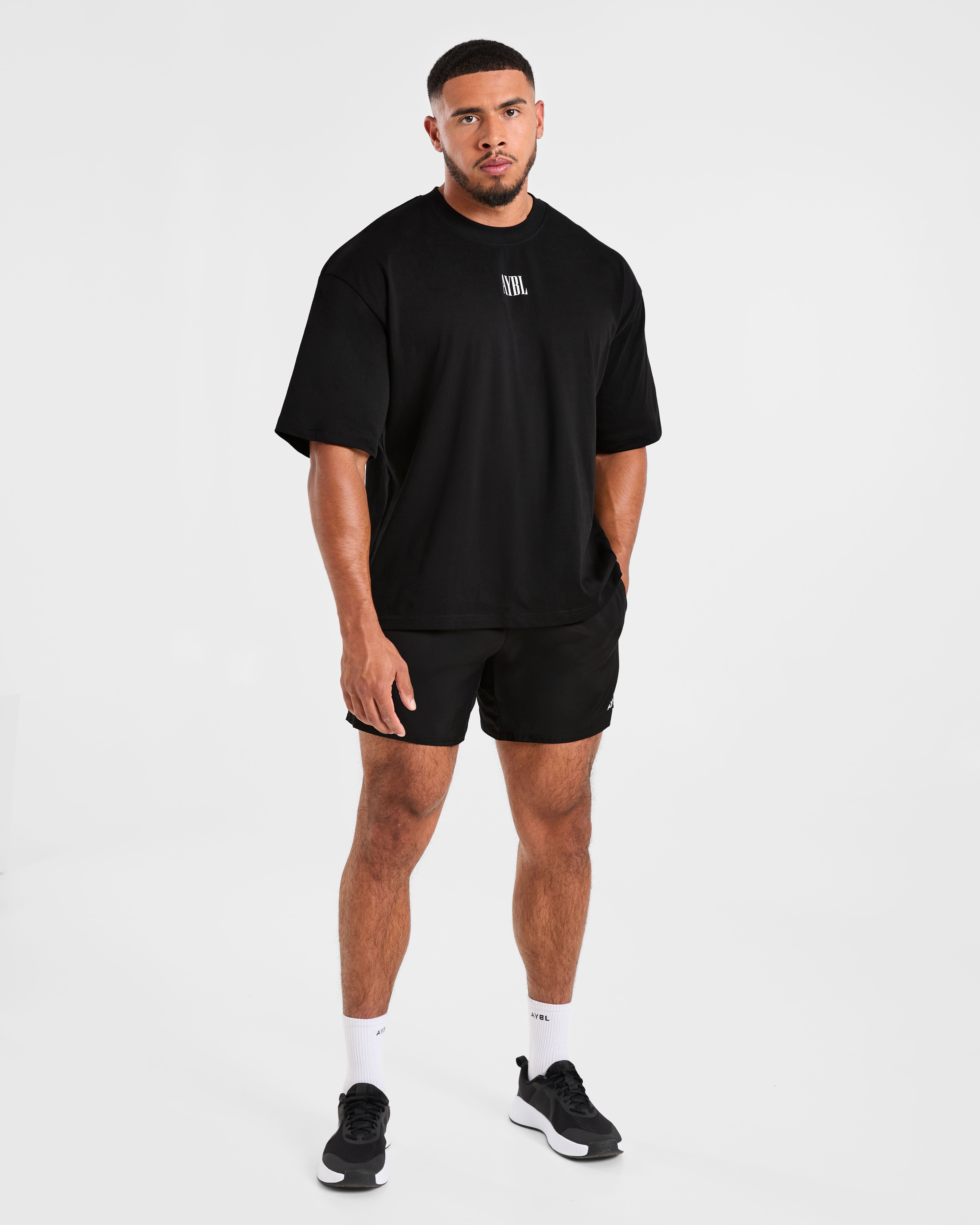 Wesley Vissers x Champion Mindset Oversized T Shirt - Noir