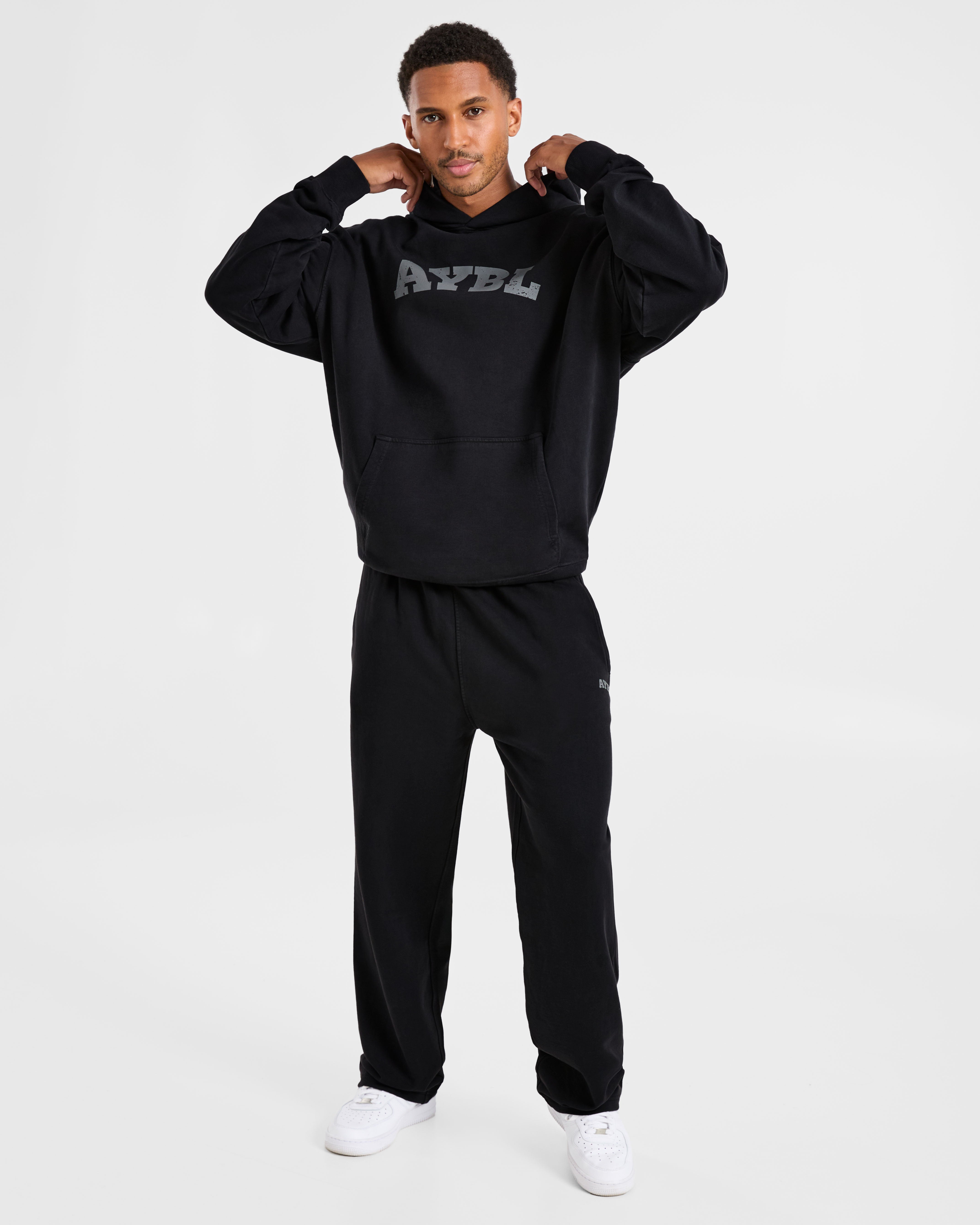 Elite Hoodie - Noir/Charcoal